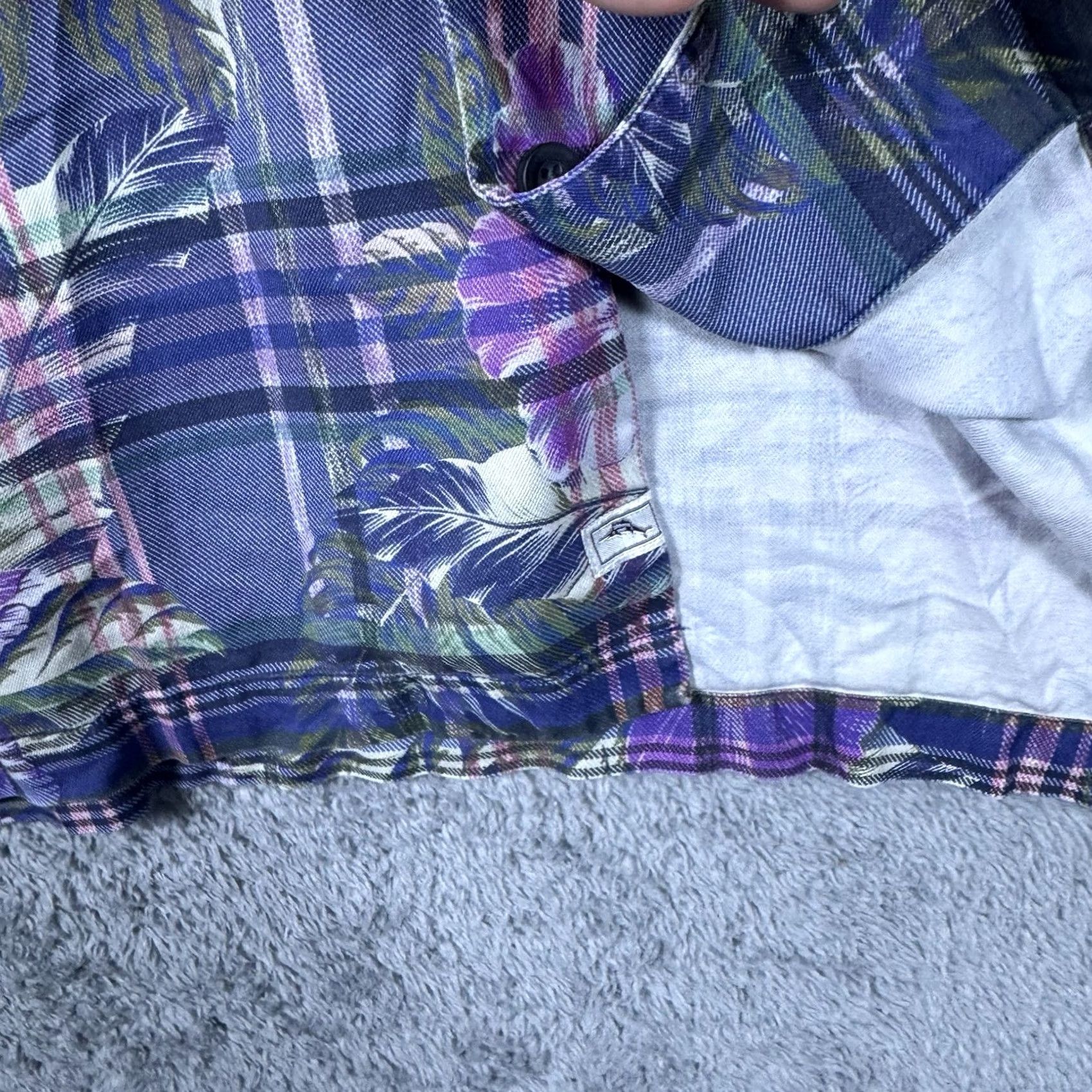 Tommy Bahama Tommy Bahama Shirt Mens 3XLB Huladays IslandZone Hawaiian Floral Silk Casual Collared Button-Up Beach Tropical Vacation Resortwear Mens Size US XXL / EU 58 / 5 - 6 Thumbnail