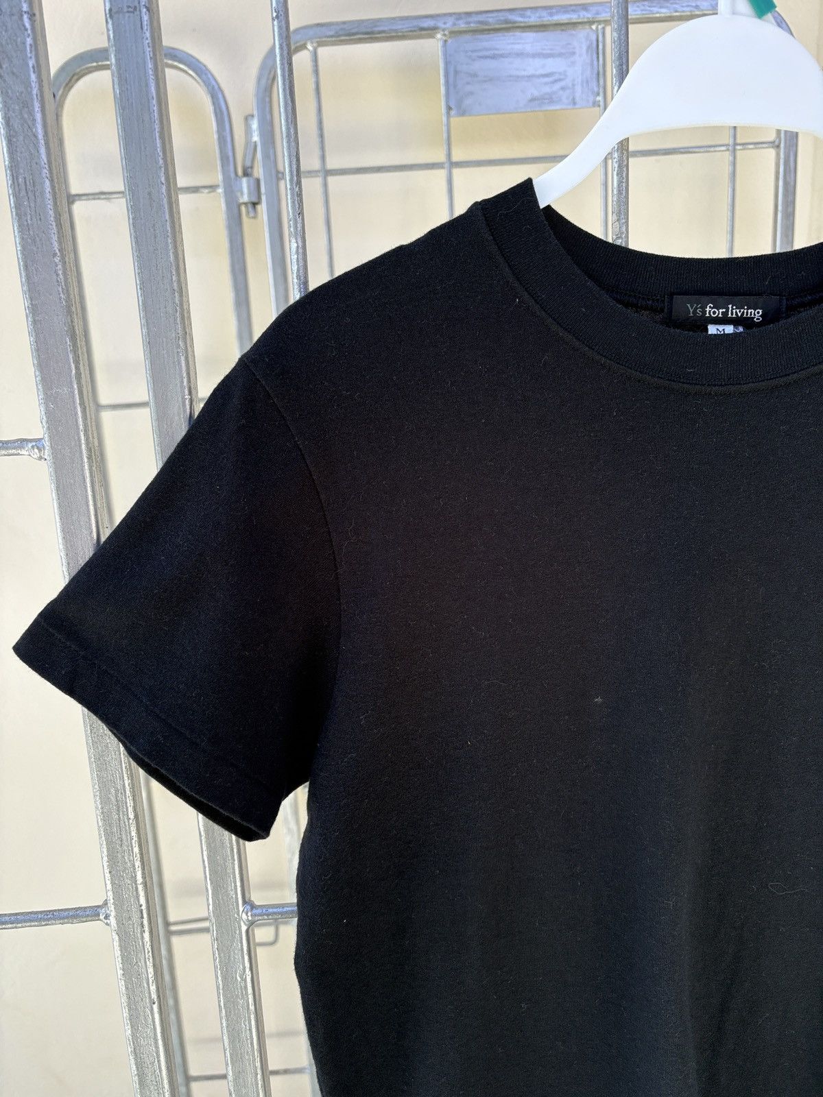 Y's Y's for living Yohji Yamamoto black T-shirt Size US M / EU 48-50 / 2 - 4 Thumbnail