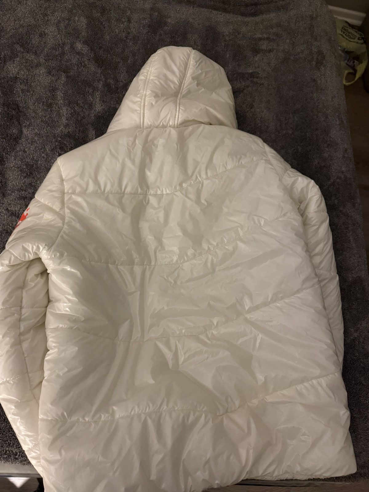Members Only White Members Only Puffer Jacket Size US L / EU 52-54 / 3 - 4 Thumbnail
