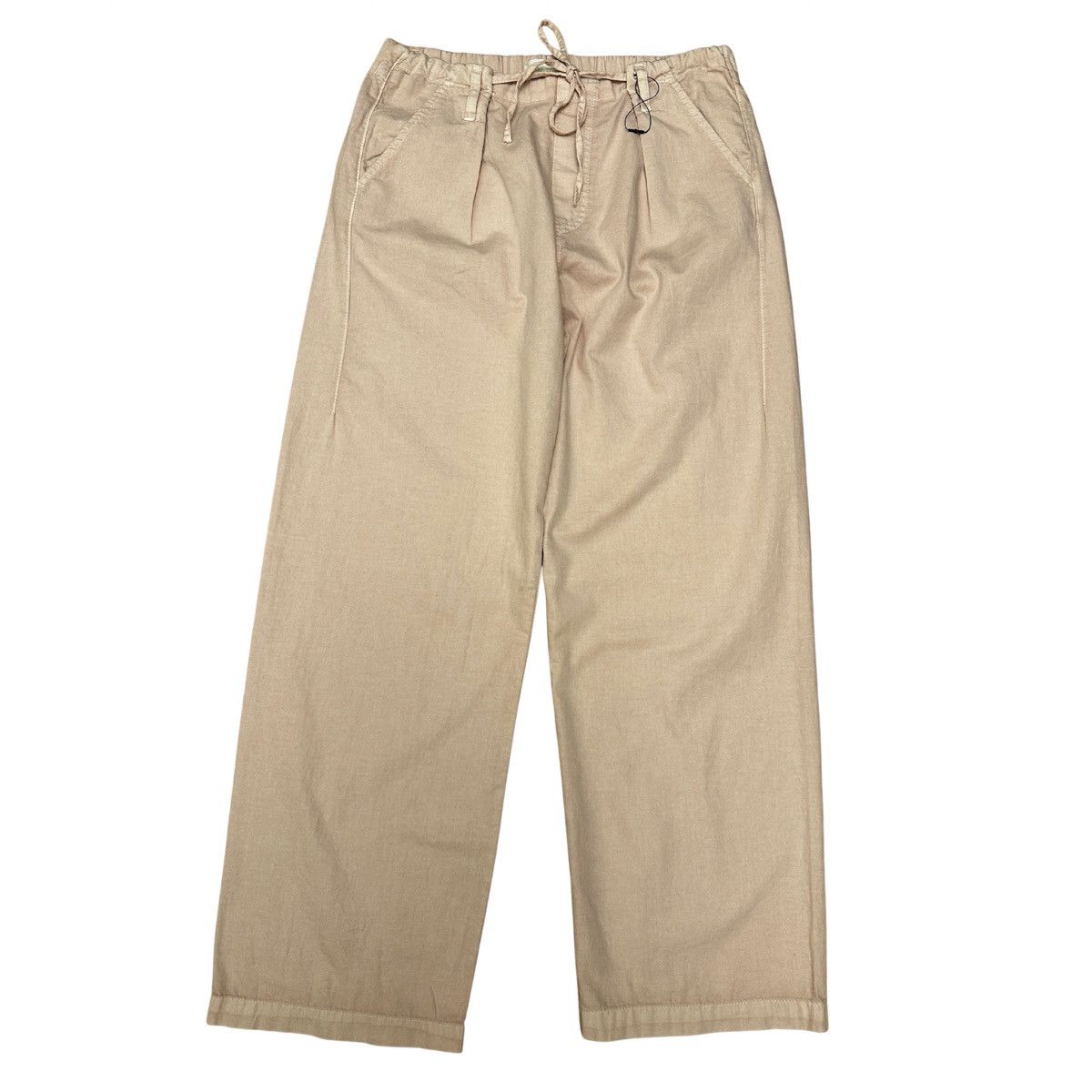 Zara ZARA Woman Pink Linen Blend Wide Leg Pants Trousers EUR 38 Size 30" / US 8 / IT 44 - 1 Thumbnail