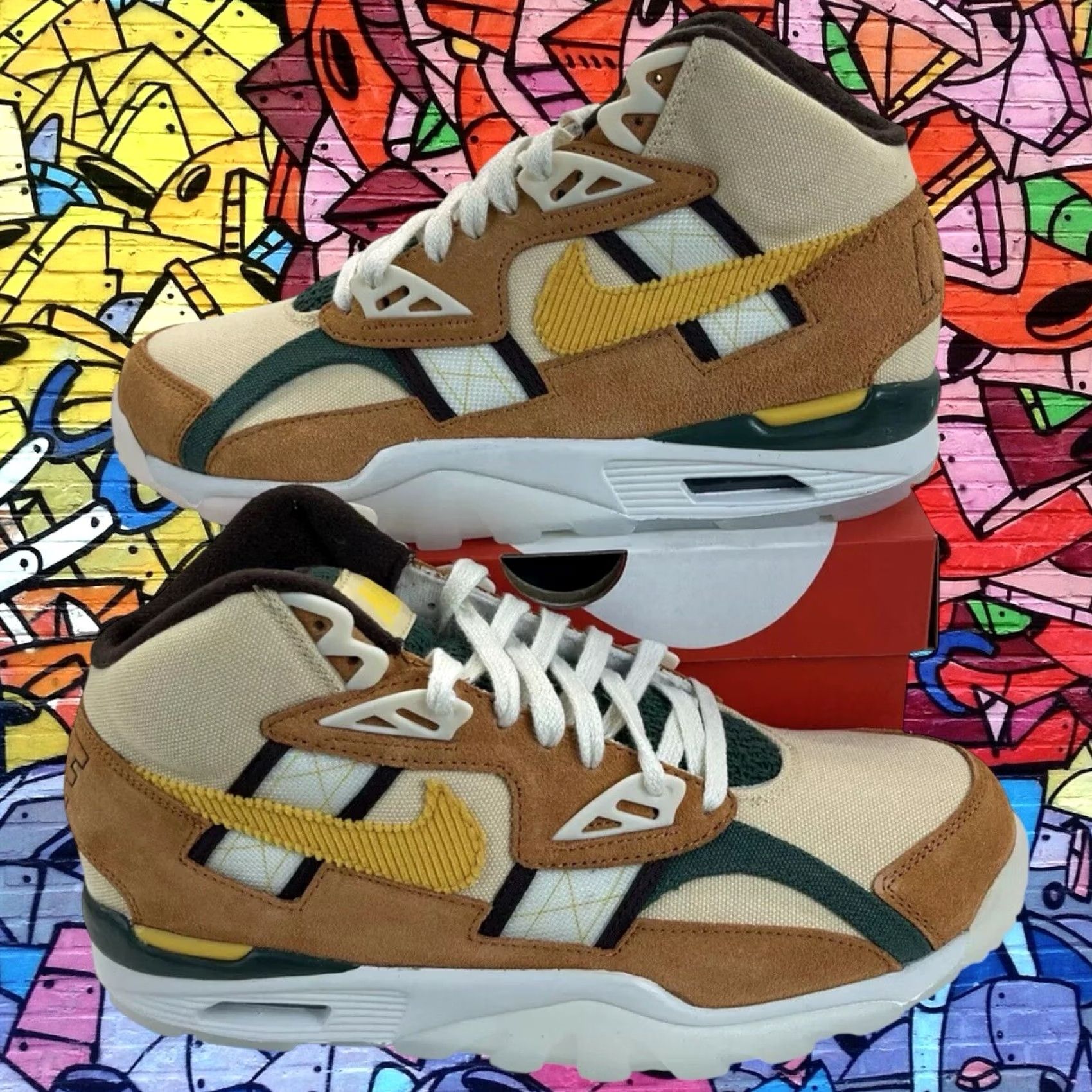 Nike Nike Air Trainer SC High Mens Size 9 Outdoor Pollen Cider 9 M D06696-700 New Size US 8 / EU 41 - 3 Thumbnail