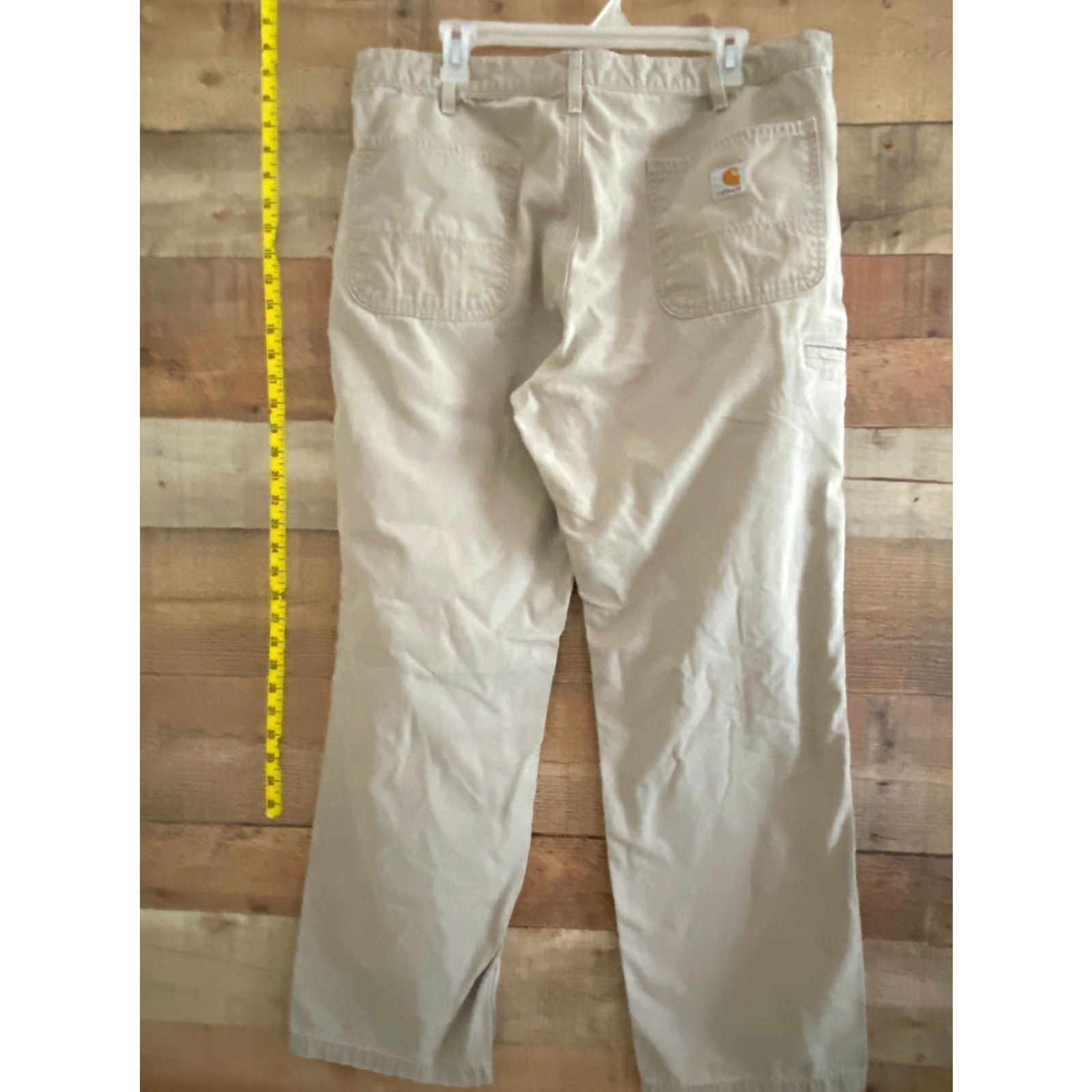 Carhartt VINTAGE? CARHARTT Men’s Pants Relaxed Fit Khaki Beige Size 38/32 Size US 38 / EU 54 - 2 Thumbnail