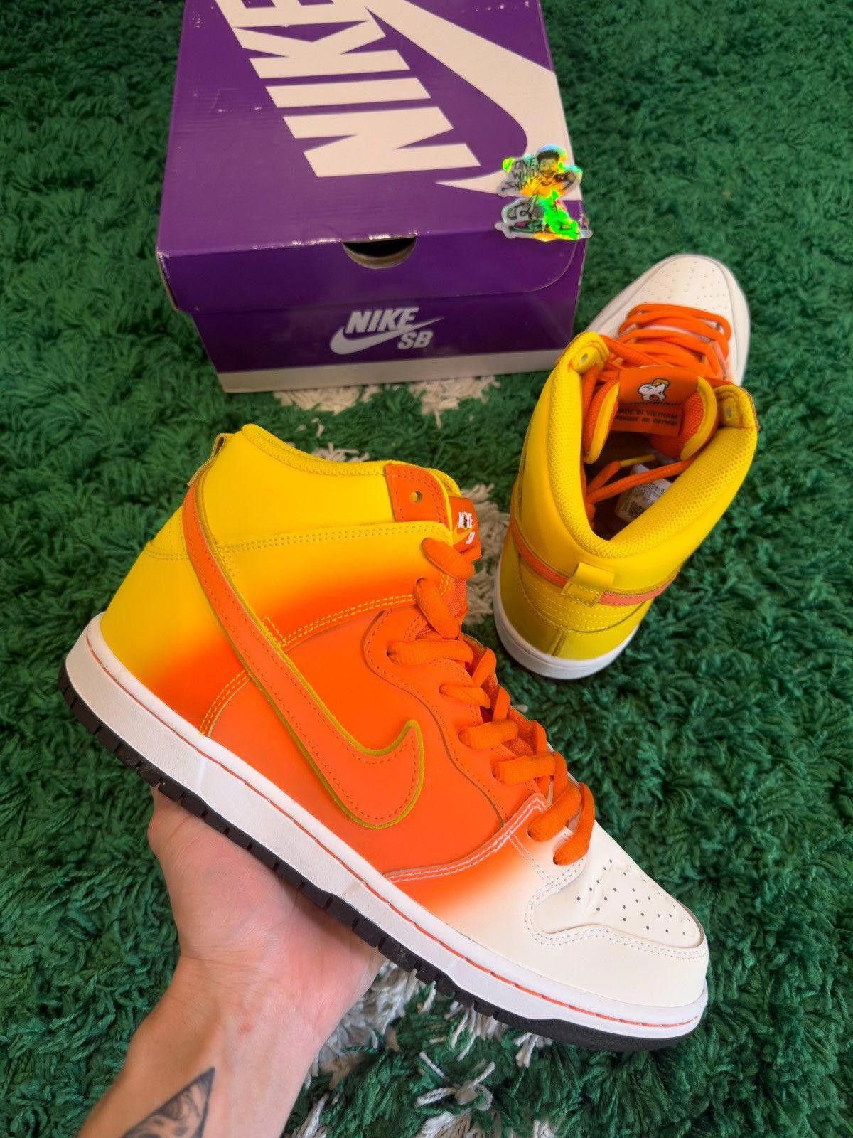 Nike Nike SB Dunk High Candy Corn Size US 11.5 / EU 44-45 - 12 Thumbnail