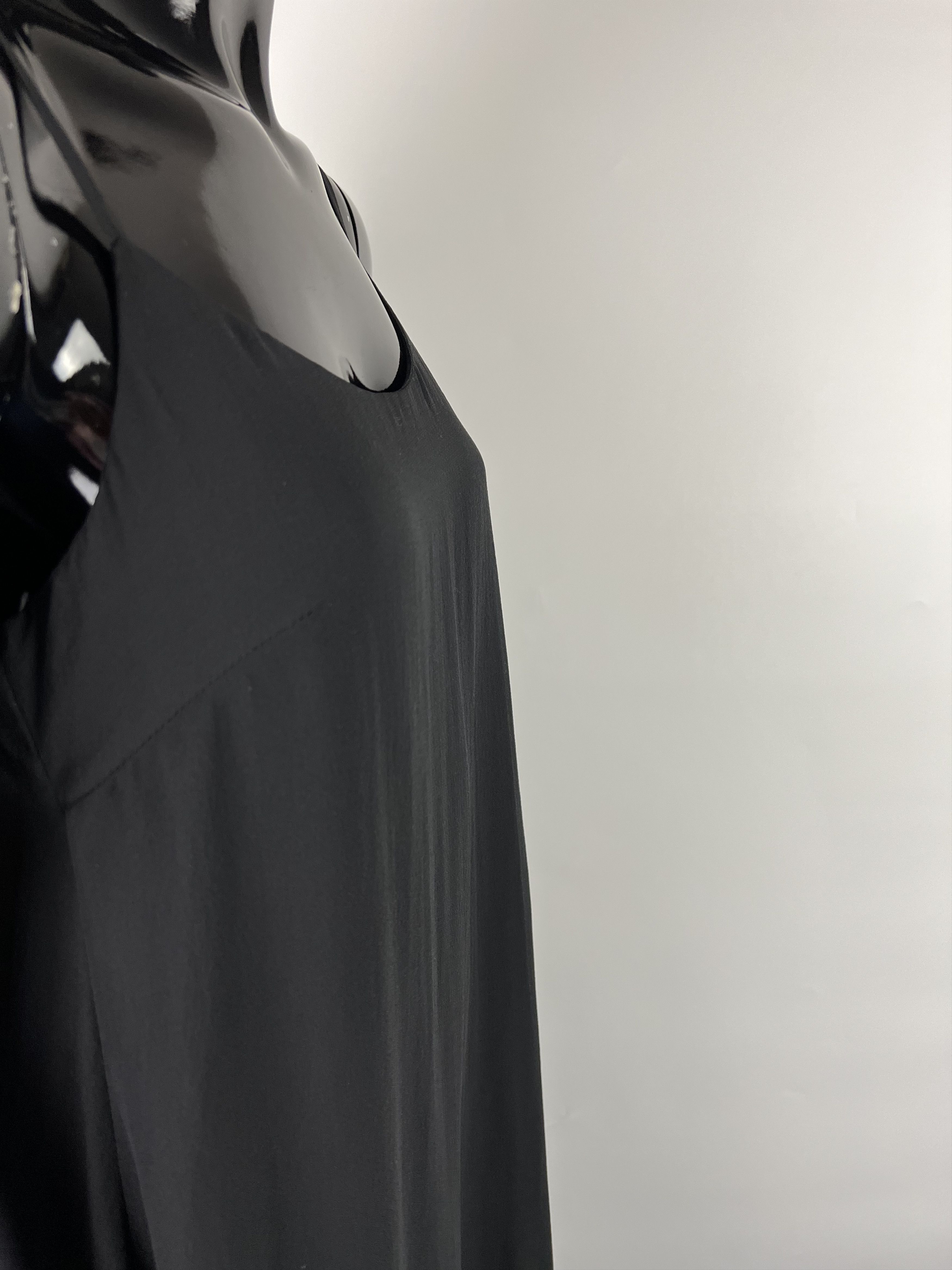 H&M × Karl Lagerfeld Karl Lagerfeld For H&M Sleeveless Asymmetric Silk Dress US6 Size M / US 6-8 / IT 42-44 - 7 Thumbnail