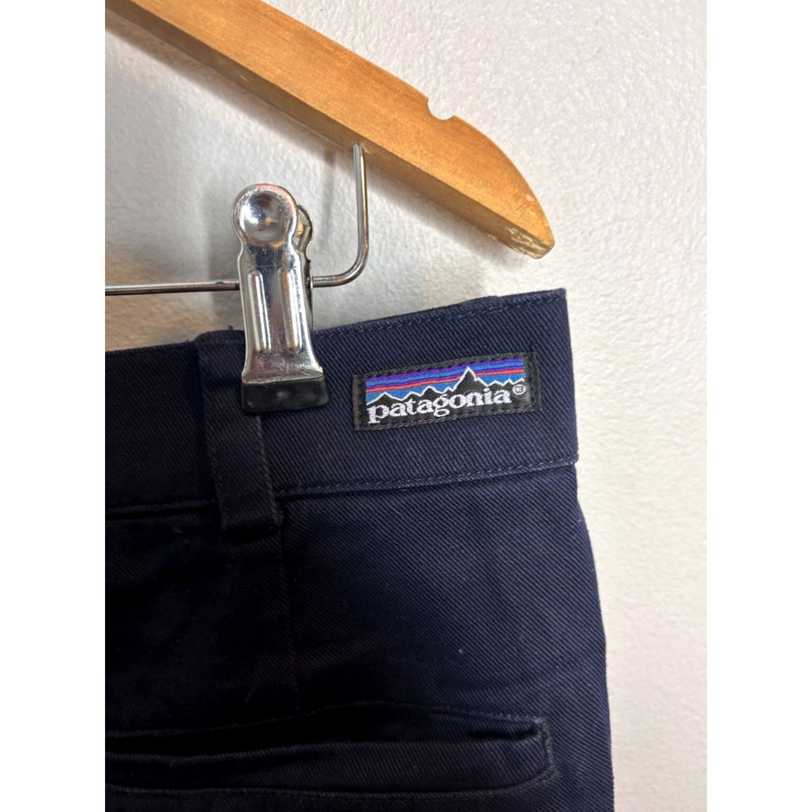 Patagonia VINTAGE Patagonia Canvas Chino Pants 36x32 Workwear Cotton Blue 90s Men Pants Chino 90s Mens Jeans Size US 36 / EU 52 - 3 Thumbnail