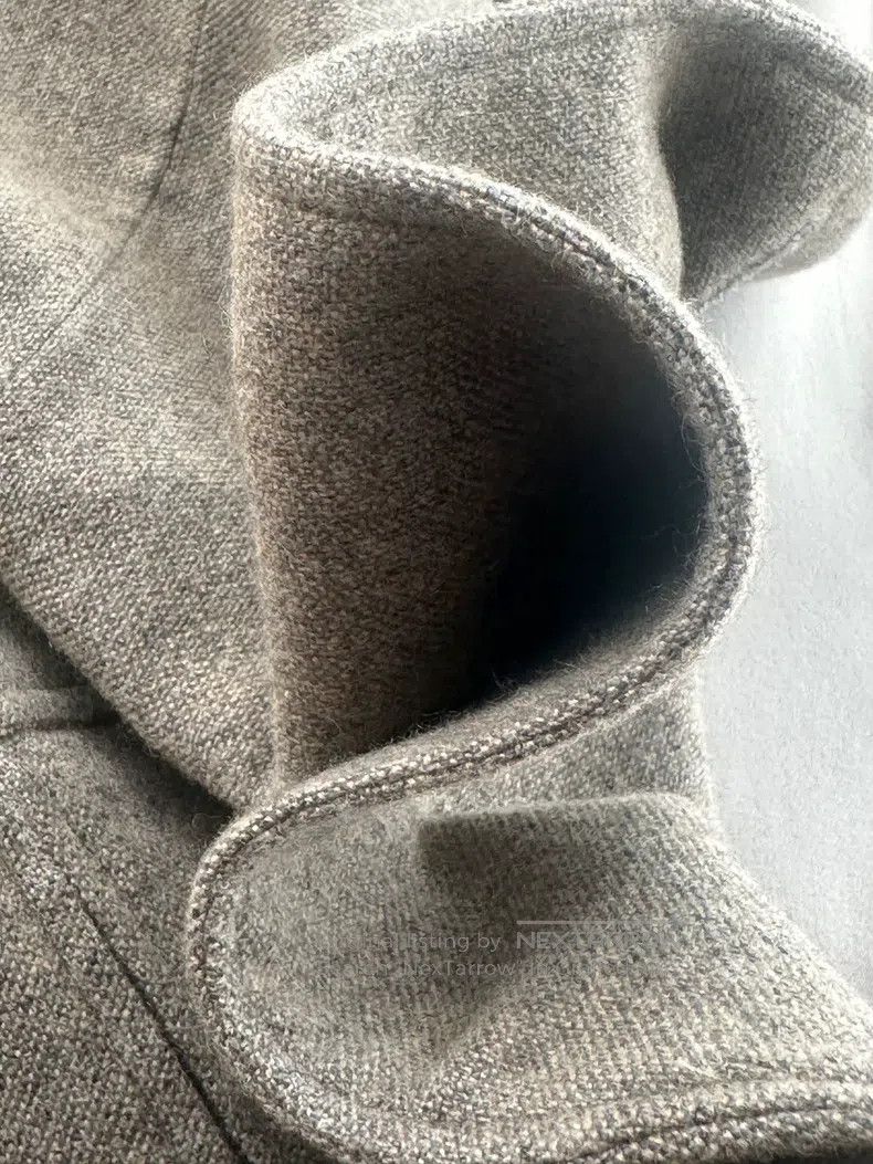 Hermes Hermes Wool and cashmere single-breasted blazer, chestnut Size M / US 6-8 / IT 42-44 - 5 Thumbnail