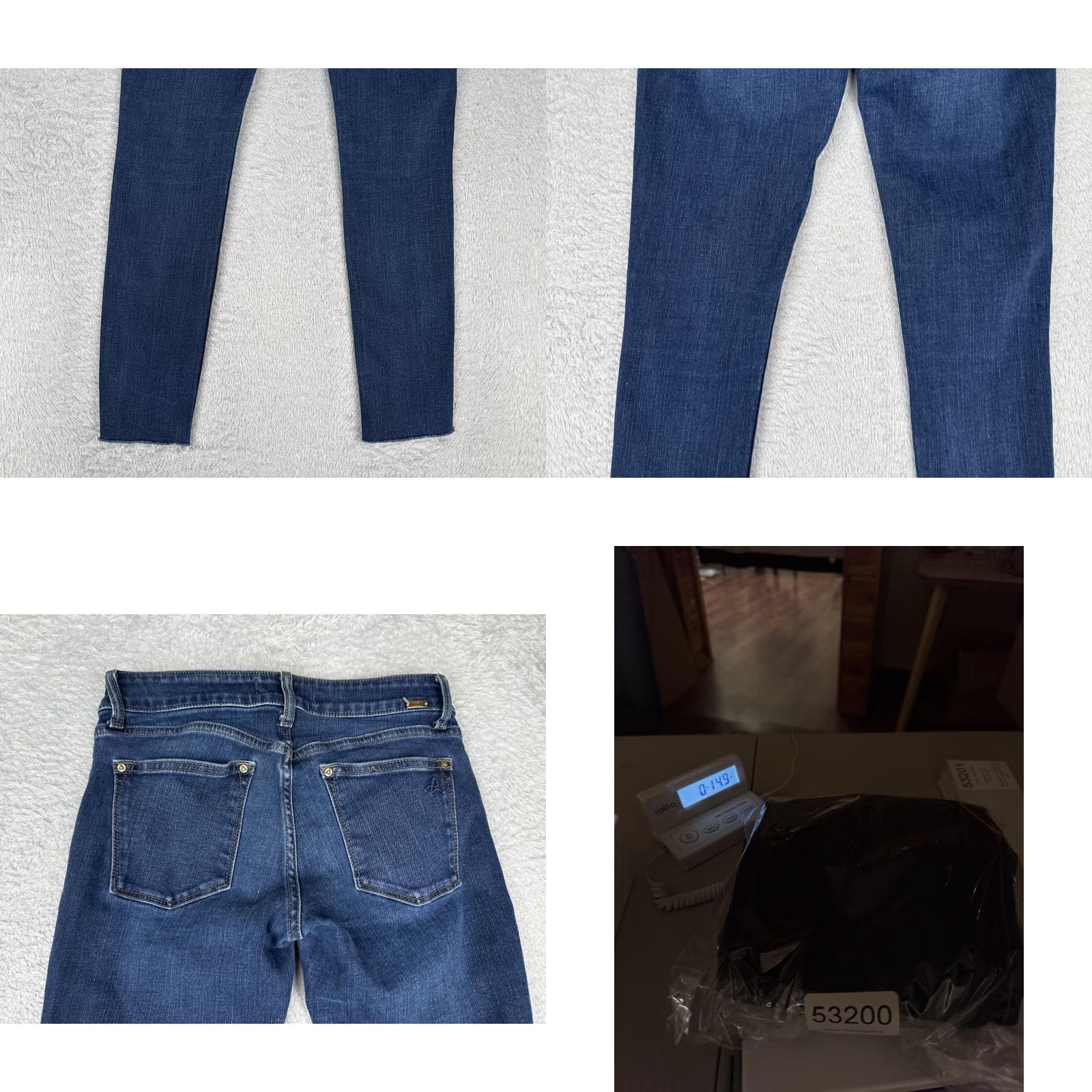 DL1961 DL1961 Emma Power Legging Jeans Womens 26 Blue Mid Rise Jegging Stretch Skinny Size 26" / US 2 / IT 38 - 10 Thumbnail
