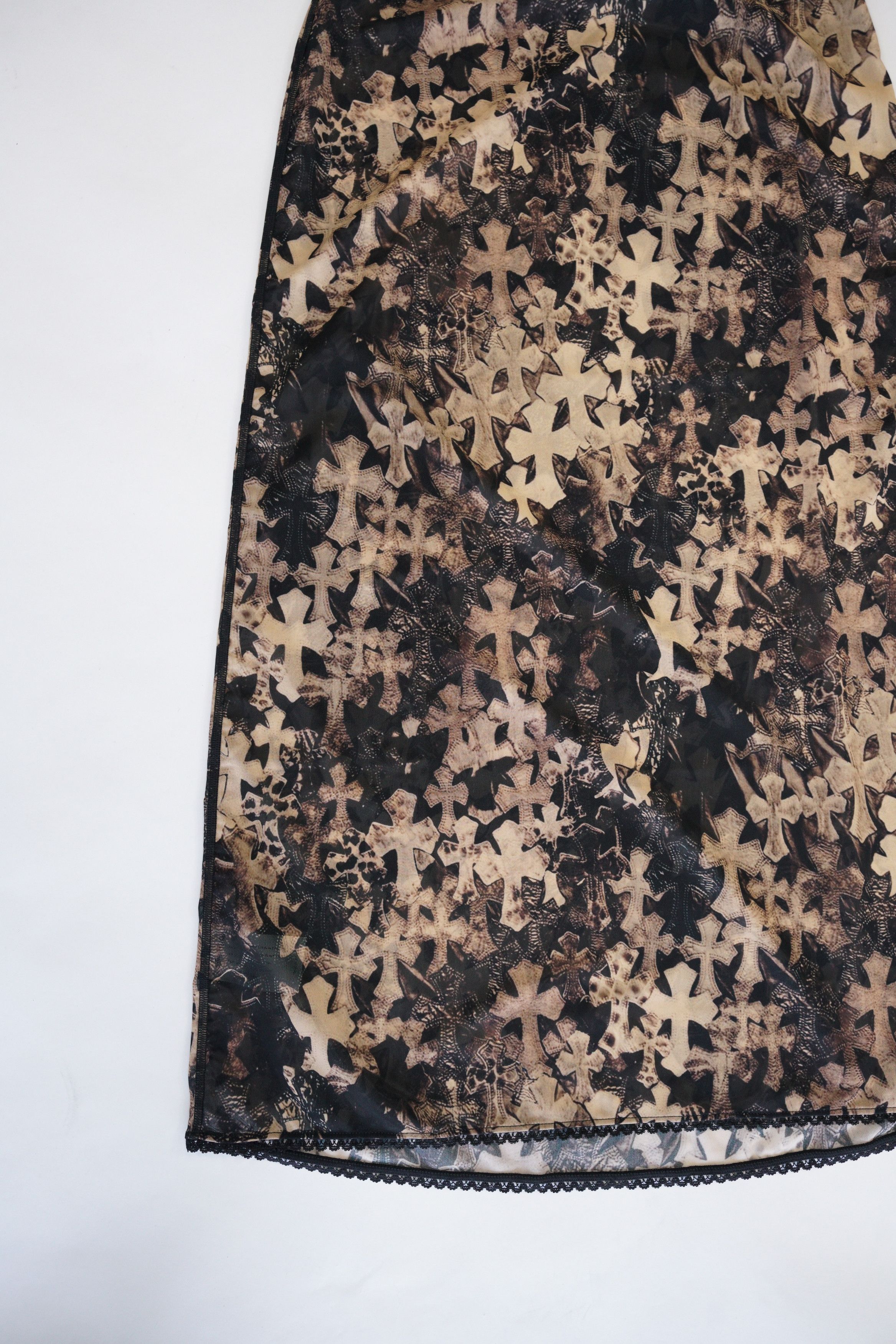 Chrome Hearts Chrome Hearts Waterfall Cross Print Sheer Mesh Dress Size M / US 6-8 / IT 42-44 - 12 Thumbnail