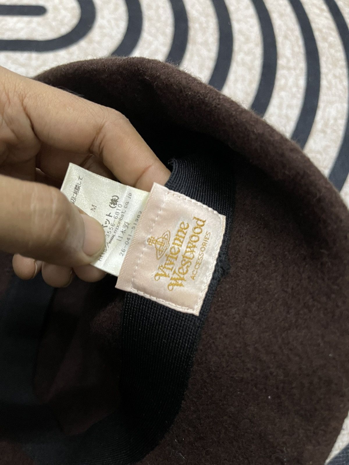 Japanese Brand × Vintage × Vivienne Westwood 90s VIVIENNE WESTWOOD WOOL BUCKET HAT BROWN Size ONE SIZE - 5 Thumbnail
