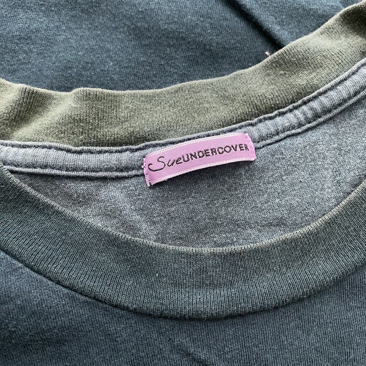 Undercover Vintage Sue UNDERCOVER Japanese Brand Logo Print Dark Green Size US S / EU 44-46 / 1 - 5 Thumbnail