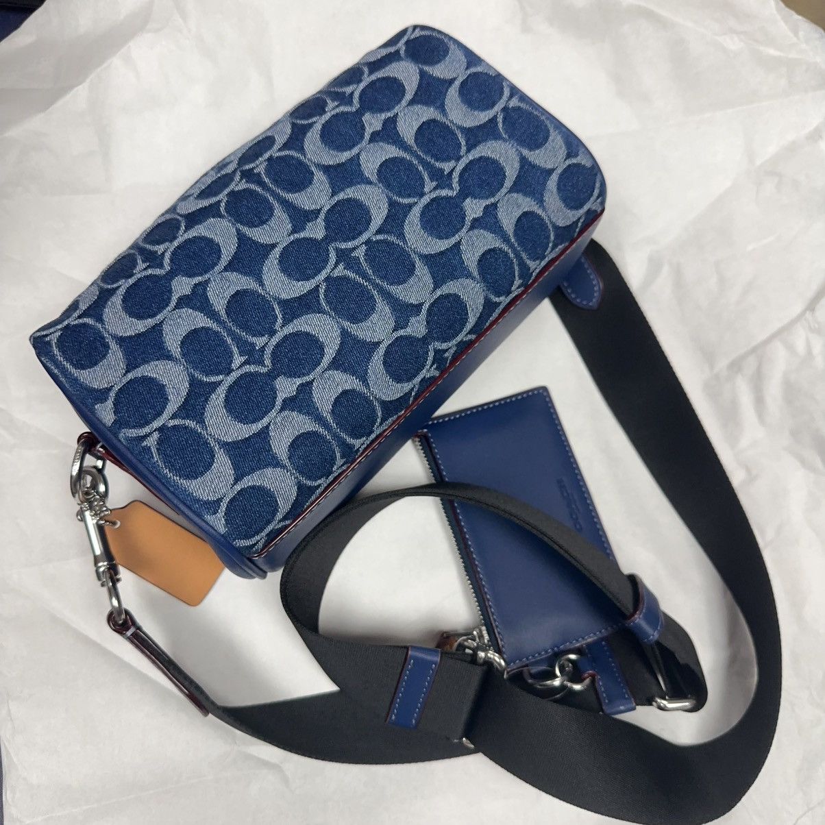 Coach NEW Coach Axel Crossbody In Signature Denim | Grailed