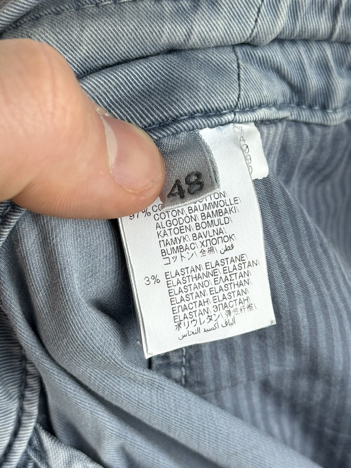 Brunello Cucinelli Brunello Cucinelli Cargo Multipocket Shorts Light Blue 🇮🇹 Size US 34 / EU 50 - 13 Thumbnail