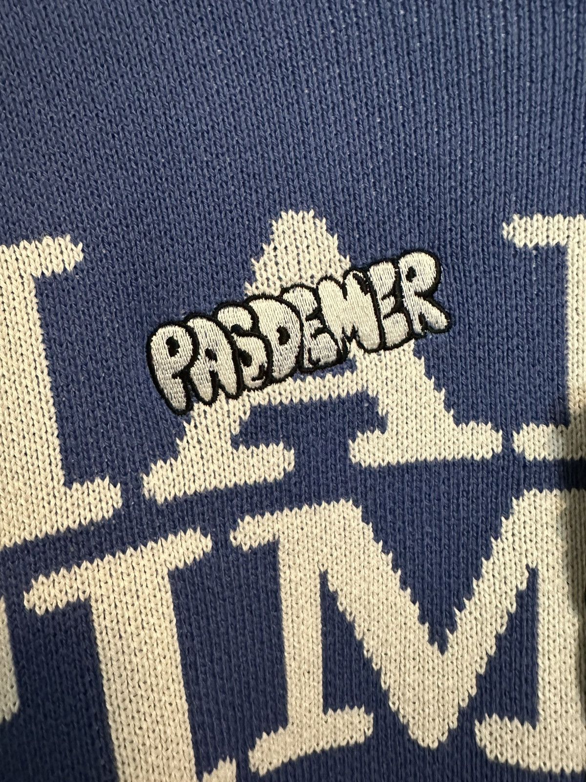 Other Pas de mer knit hard times Crewneck sweater Size US L / EU 52-54 / 3 - 3 Thumbnail