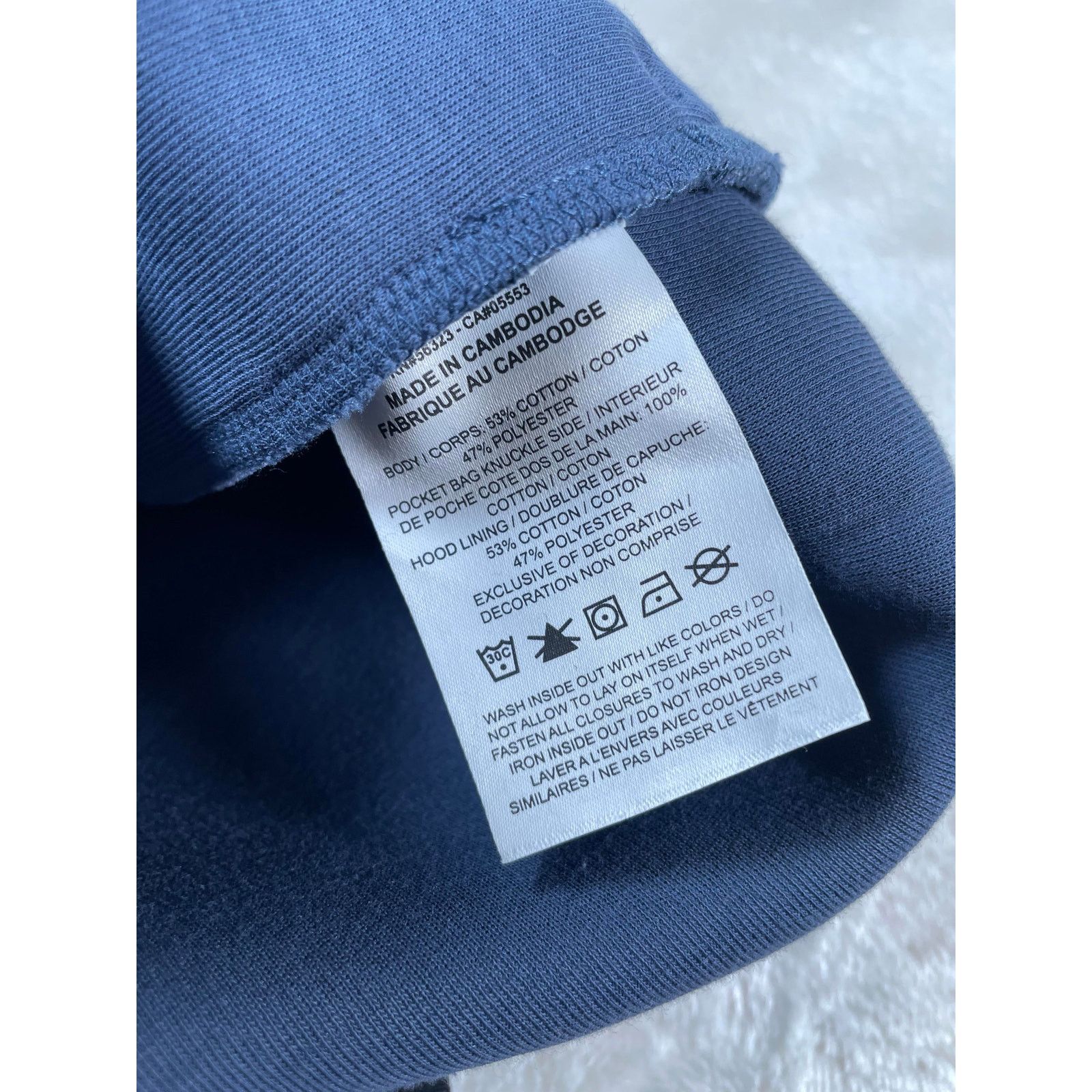 Nike Nike Blue Hoodie Size US XL / EU 56 / 4 - 2 Thumbnail