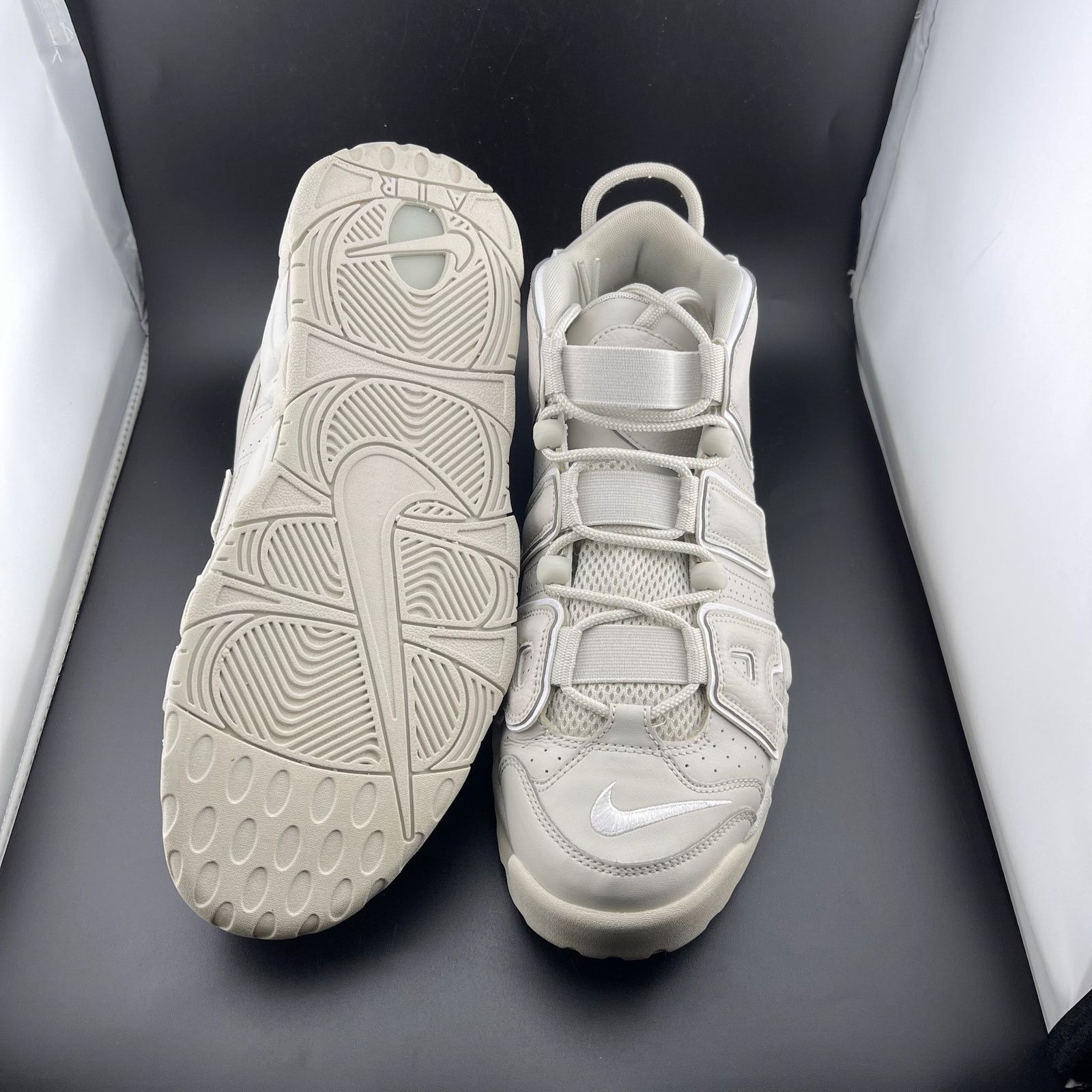 Nike Nike Air More Uptempo Light Bone Size US 9 / EU 42 - 5 Thumbnail
