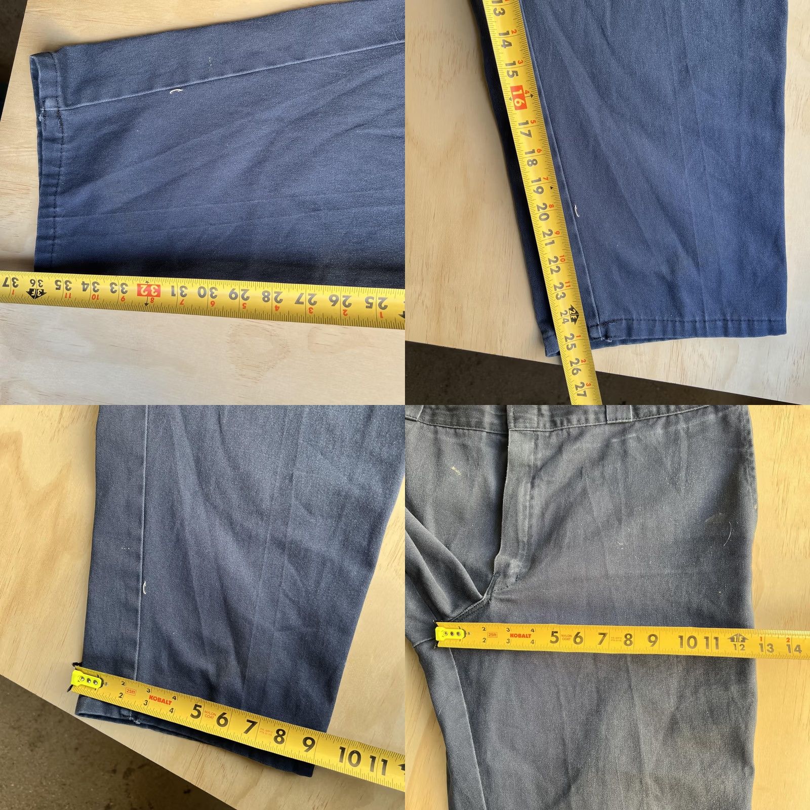 Dickies Dickies Pants Mens 38x25 Blue 874 Original Fit Chino Straight Leg Workwear Twill Size US 38 / EU 54 - 8 Thumbnail