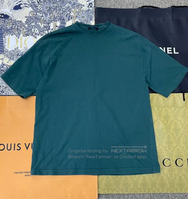 Balenciaga Balenciaga Blue Back Letter Logo Short Sleeve T-Shirt Size US XS / EU 42 / 0 - 1 Thumbnail