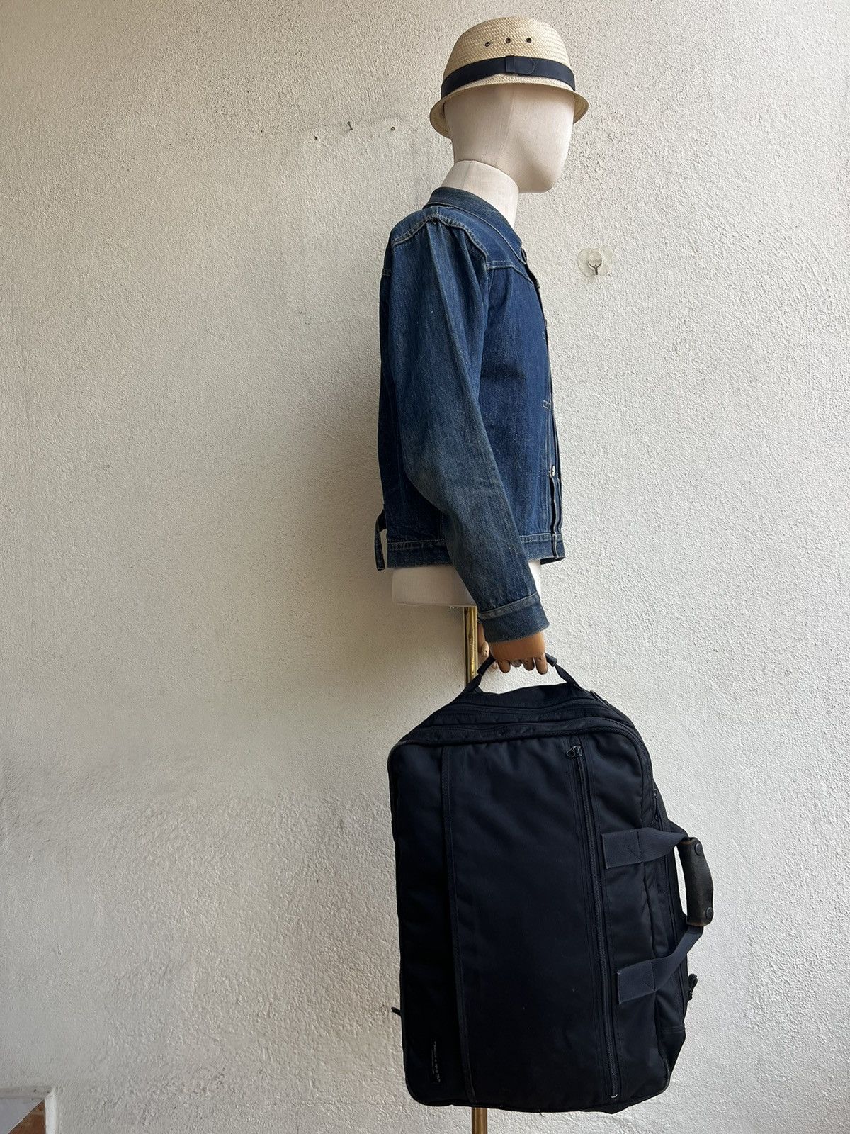 Yohji Yamamoto Archive 1998 Yohji Yamamoto Y’saccs + Pour Tous 3 Way Bag Size ONE SIZE - 4 Thumbnail