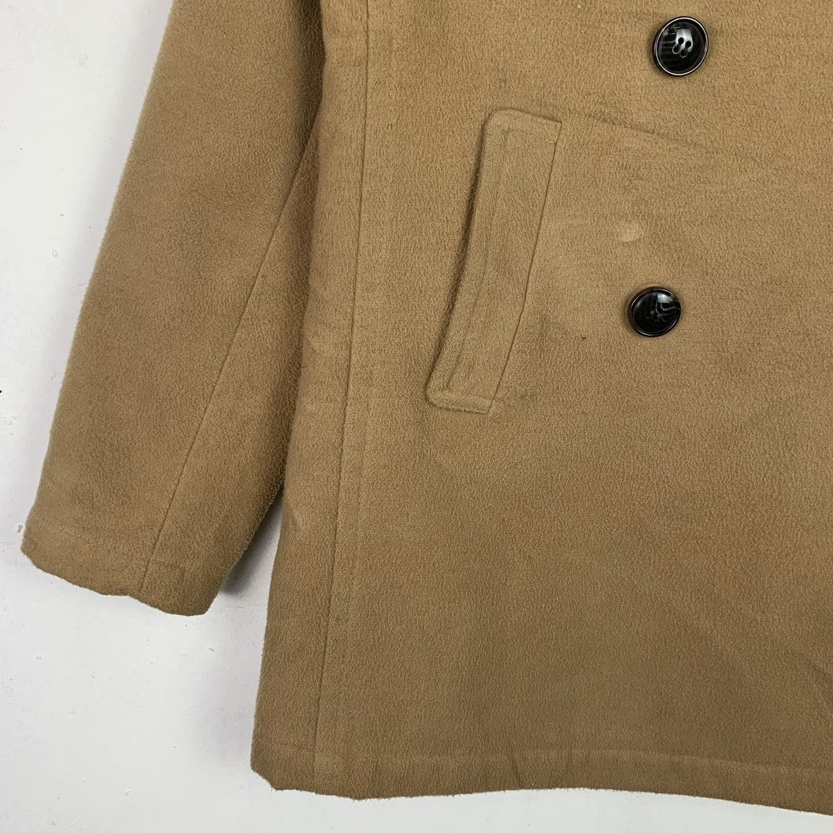 Japanese Brand × Vintage Vintage Chocol Raffine Breasted Wool Coat Size US L / EU 52-54 / 3 - 4 Thumbnail