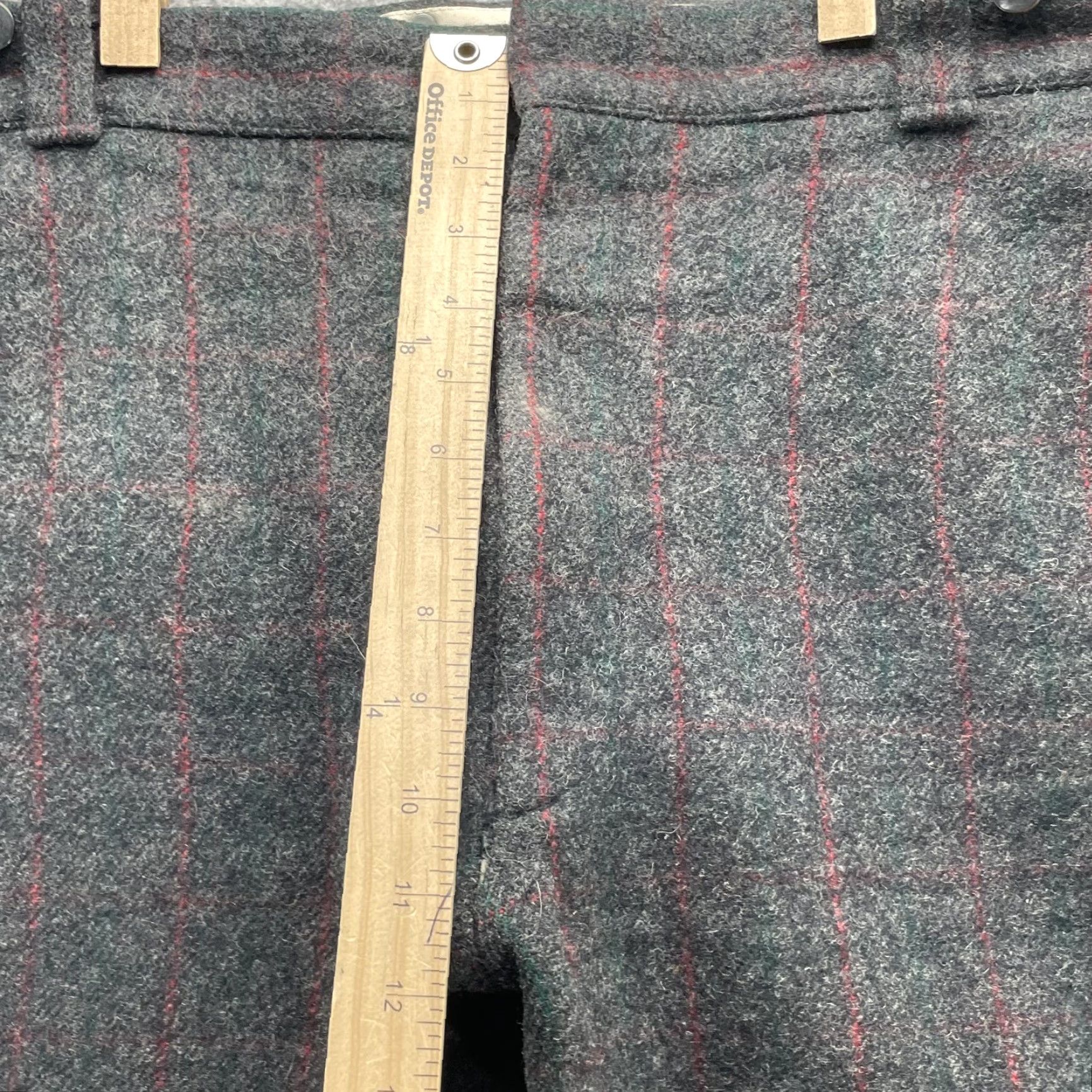 Vintage VINTAGE Woolrich Pants Mens 38x26 Gray Red Outdoor Workwear Hunting USA Woolrich Pants Mens 38x26 Grey Red Outdoor Workwear Hunting Size US 38 / EU 54 - 6 Thumbnail