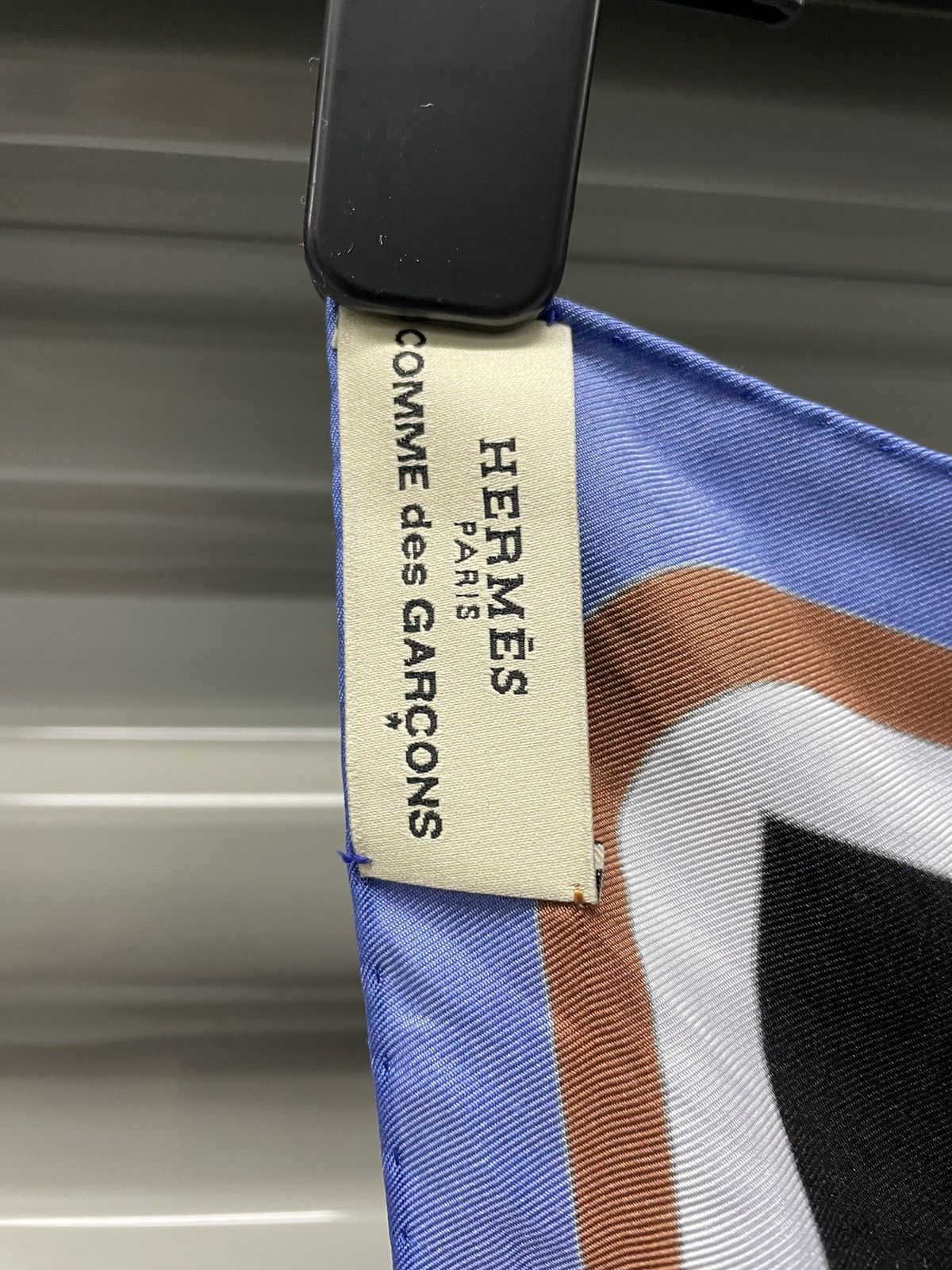 Comme des Garcons × Hermes Rare Comme des Garçons x Hermès Silk Scarf Size ONE SIZE - 10 Thumbnail