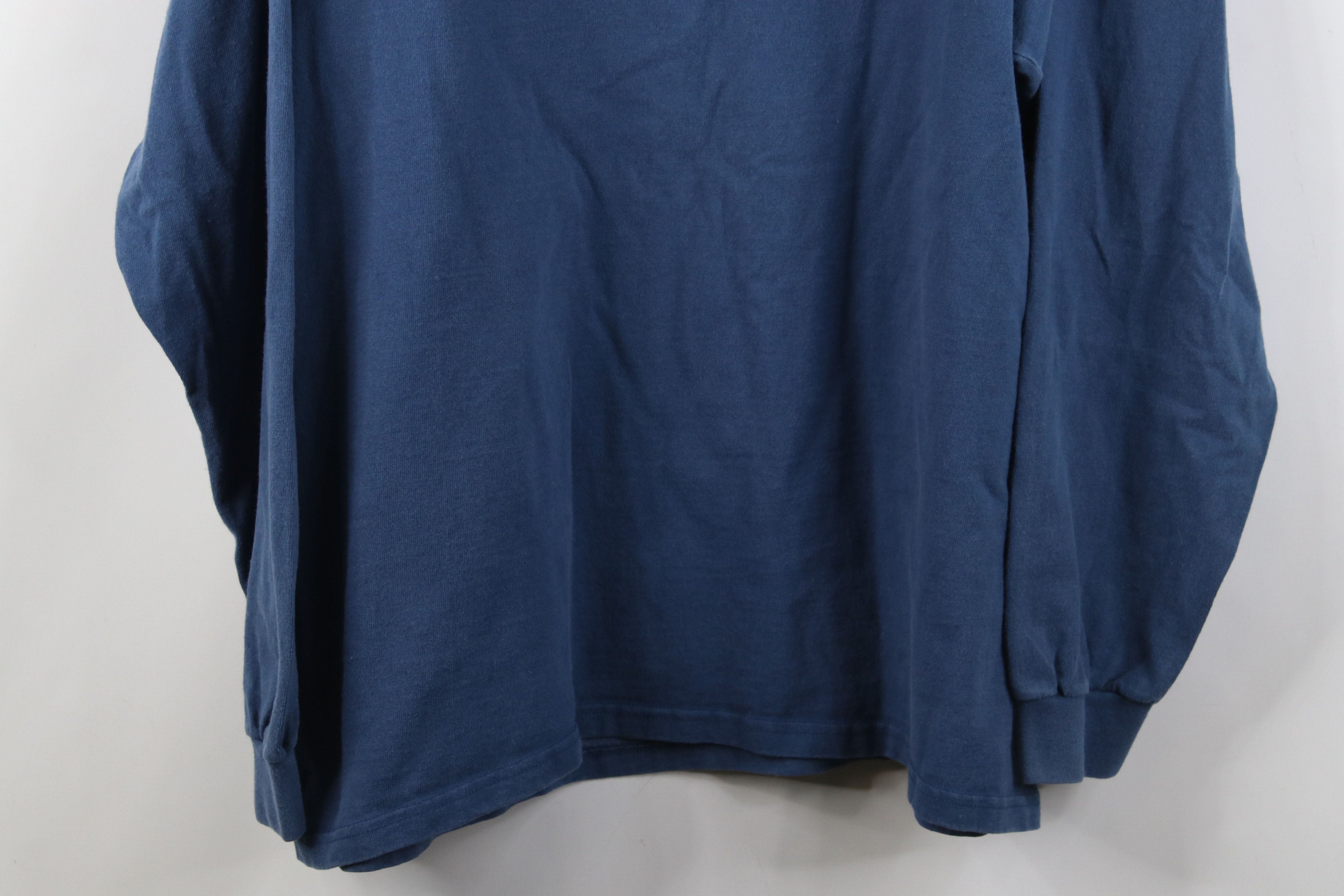 Vintage VIntage 90s Streetwear Long Sleeve Turtleneck T-Shirt USA Size US XL / EU 56 / 4 - 3 Thumbnail