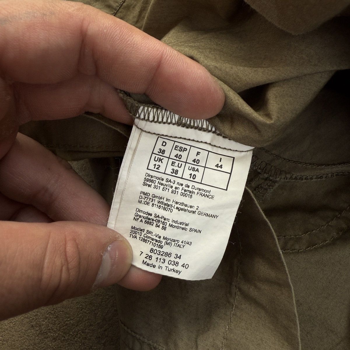 Japanese Brand 00's Xanaka japanese Khaki Midi Dress Multipocket Size M / US 6-8 / IT 42-44 - 6 Thumbnail