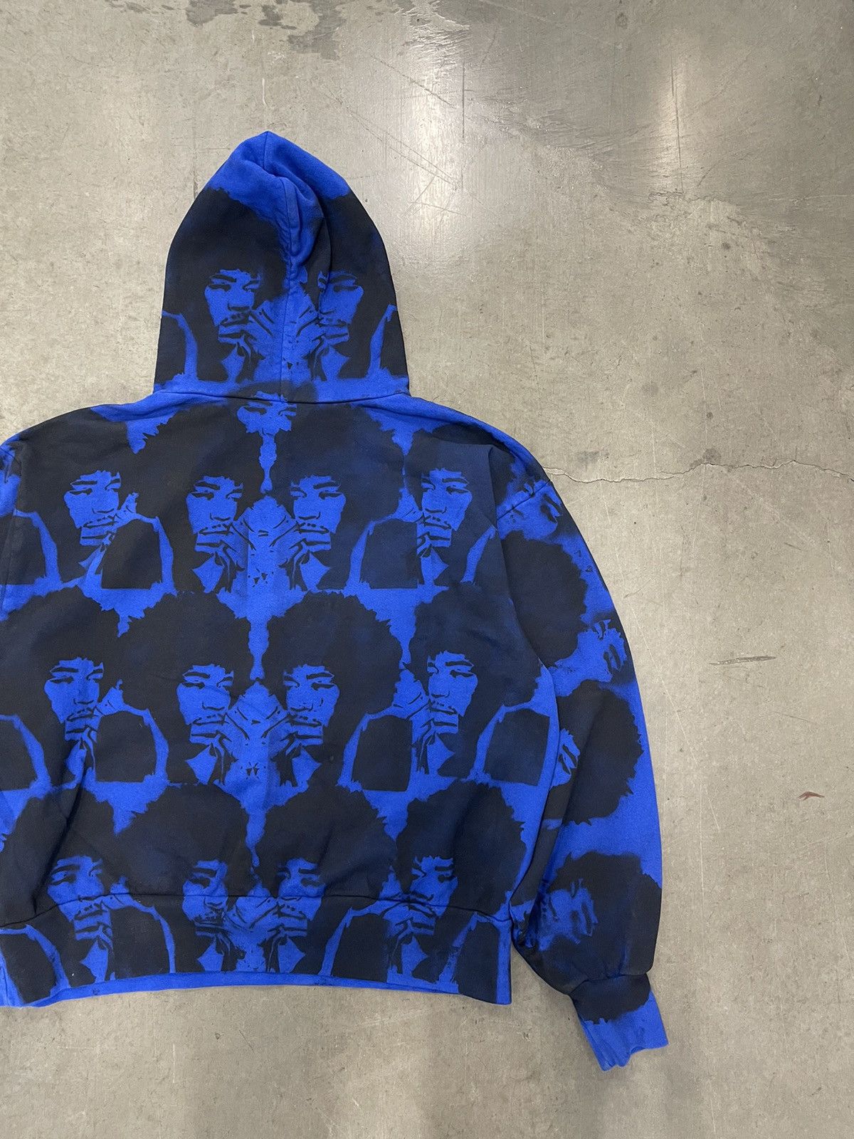 Jimi Hendrix Bluesin’s “My Friend” Jimi Hendrix Painted Hoodie Size US L / EU 52-54 / 3 - 6 Thumbnail