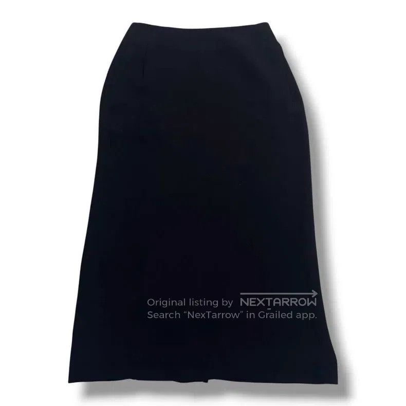 Hermes Hermes Black 100% Silk Material Skirt Size 24" / US 00 / IT 34 - 1 Thumbnail