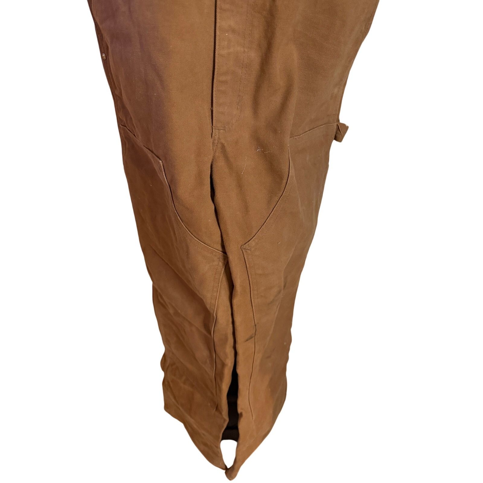 Carhartt Carhartt Tan Double Knee Overalls Size US 34 / EU 50 - 3 Thumbnail
