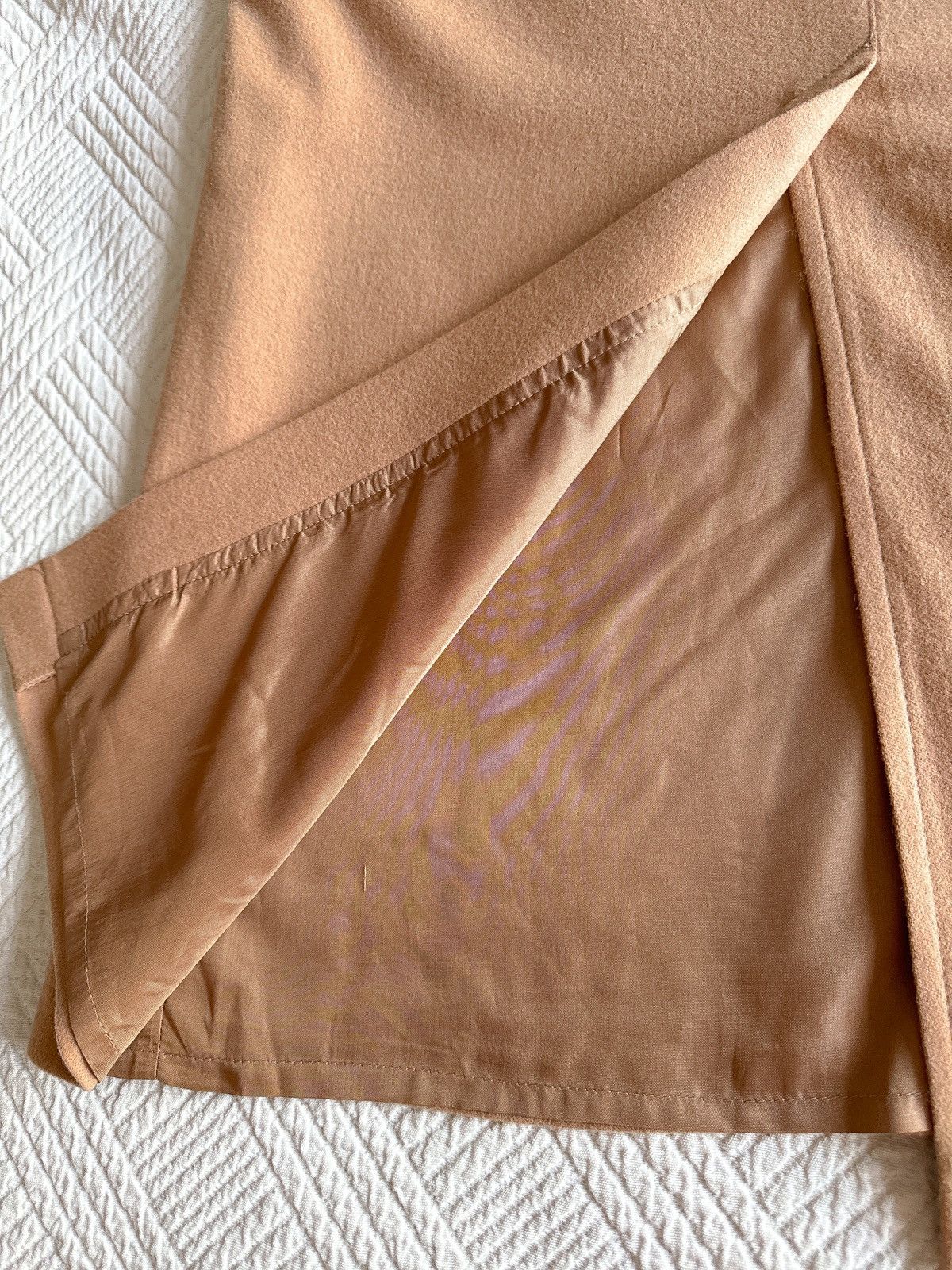 Hysteric Glamour Vintage boho 2000s maxi beige wool skirt y2k CHLOE style Size 32" / US 10 / IT 46 - 6 Thumbnail