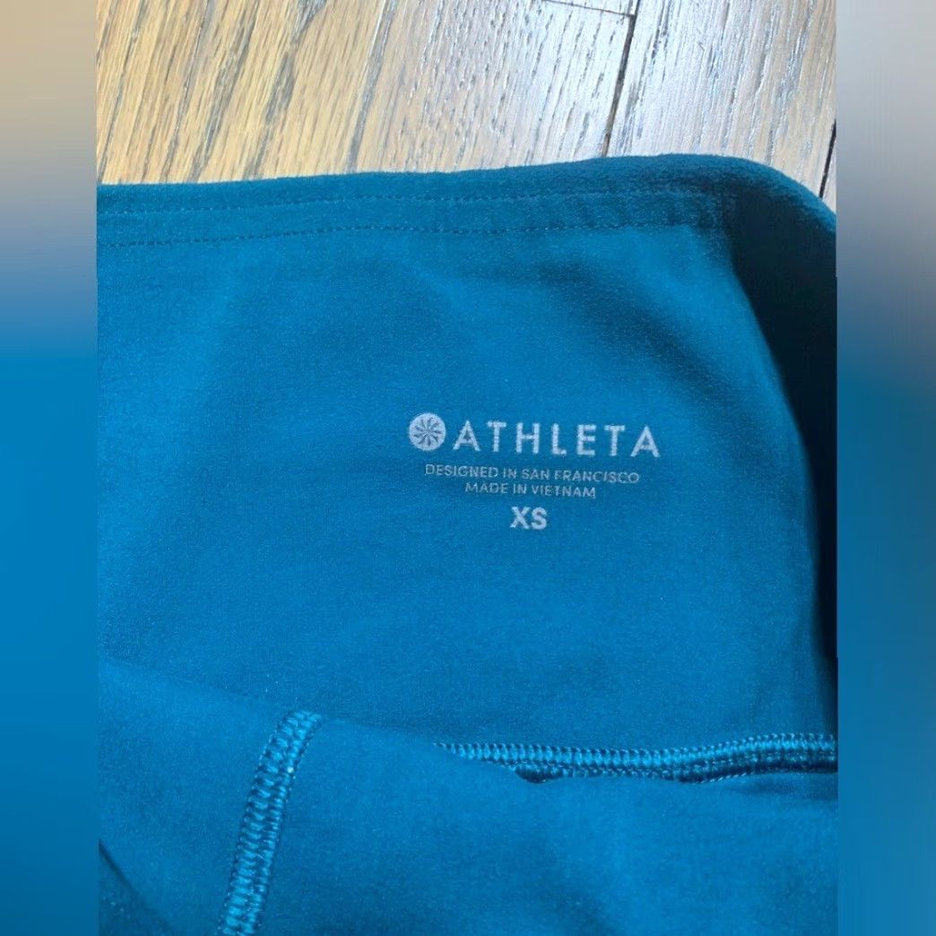 Athleta Athleta Leggings XS Blue Women Regular Ankle Pilling Rechecked Size 26" / US 2 / IT 38 - 3 Thumbnail