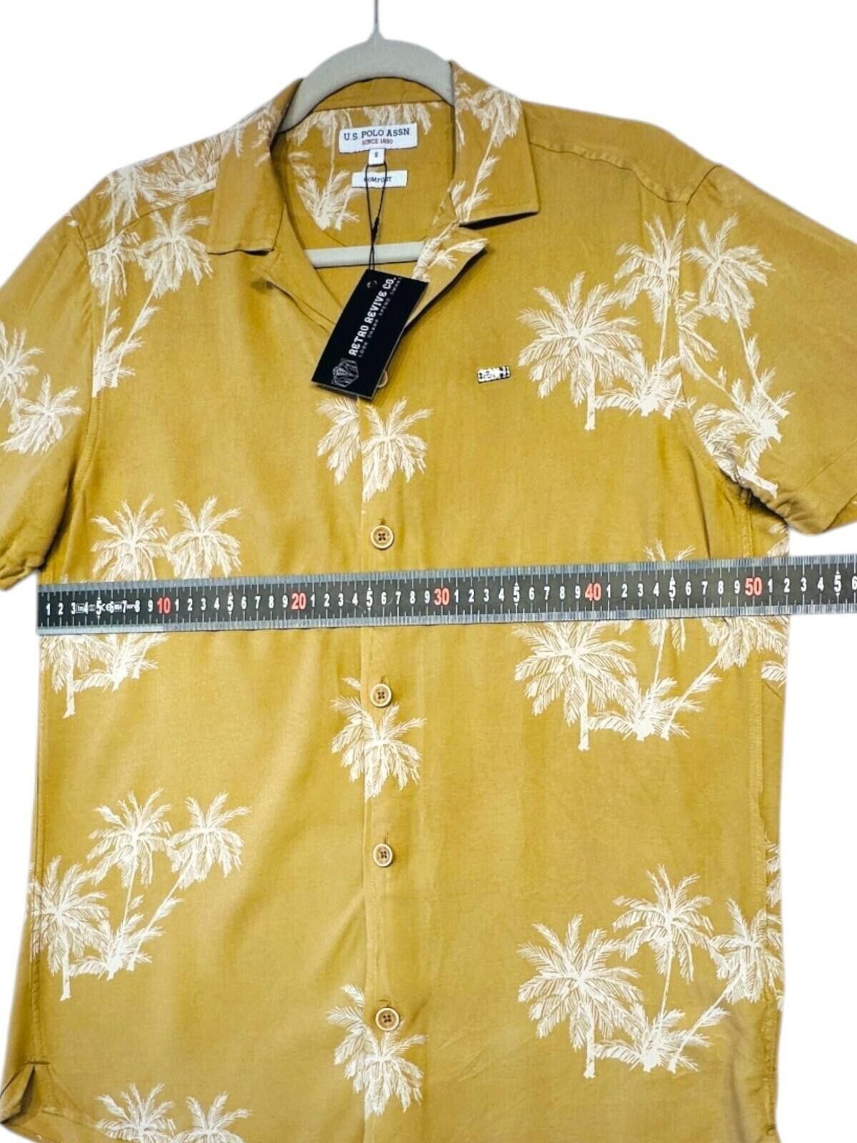 U.S. Polo Assn. U.S. Polo Assn. Shirt Men's UK Size S Yellow Palm Tree Size US S / EU 44-46 / 1 - 12 Thumbnail