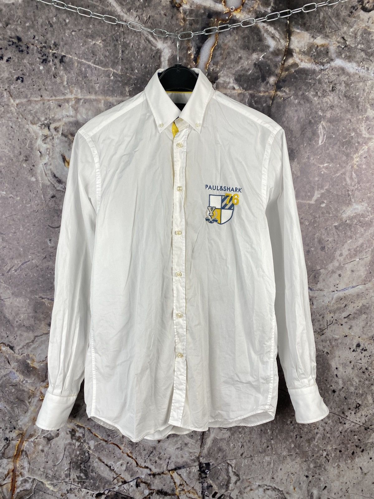 Paul & Shark Men’s Paul & Shark Shirt Button Up Luxury Size Small Size US S / EU 44-46 / 1 - 1 Thumbnail