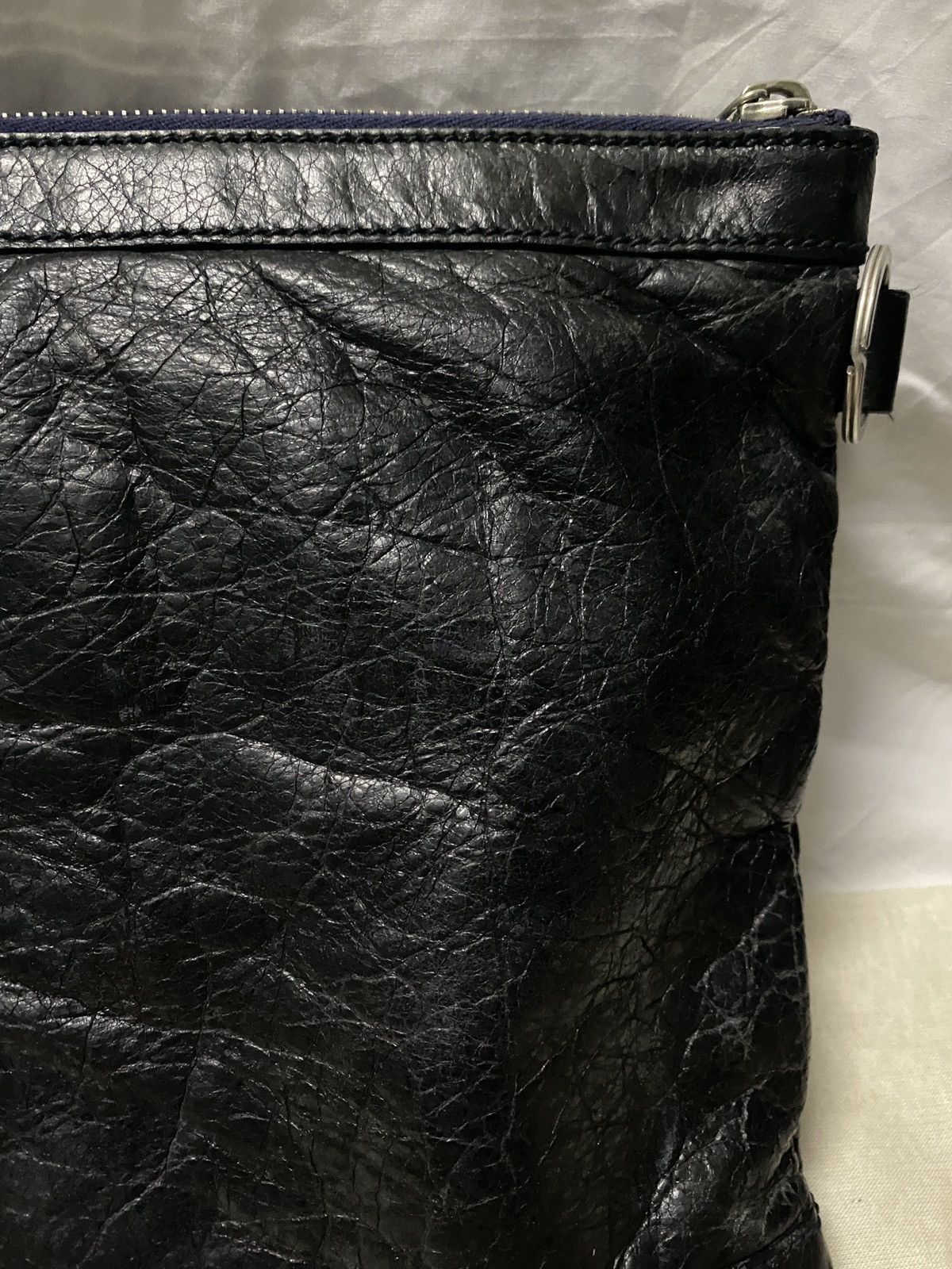 Balenciaga Balenciaga - 2000’s - Lambskin Leather City Clip Clutch Bag Size ONE SIZE - 10 Thumbnail