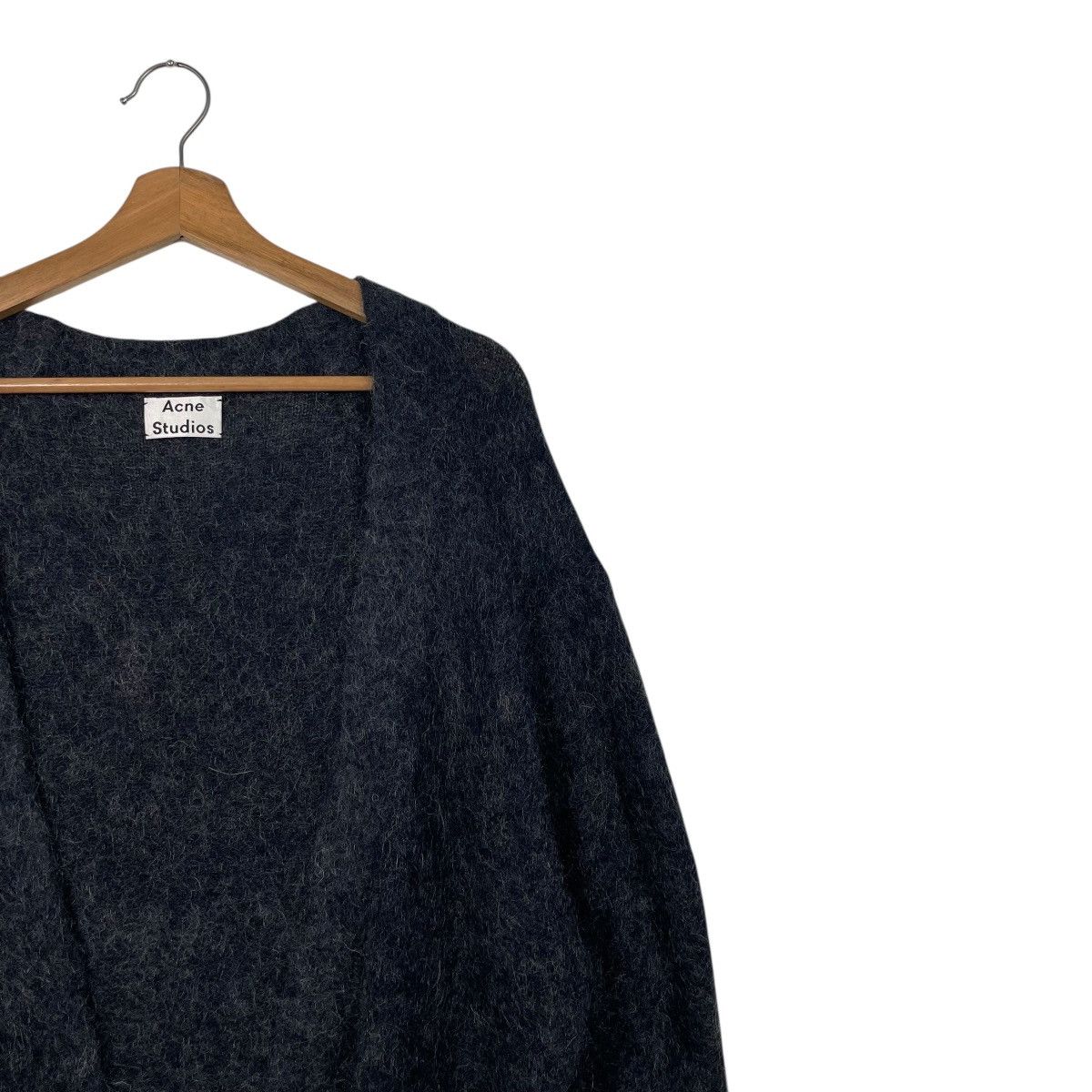 Acne Studios Acne Studios Raya Mohair Buttonless Long Cardigan Size S / US 4 / IT 40 - 6 Thumbnail