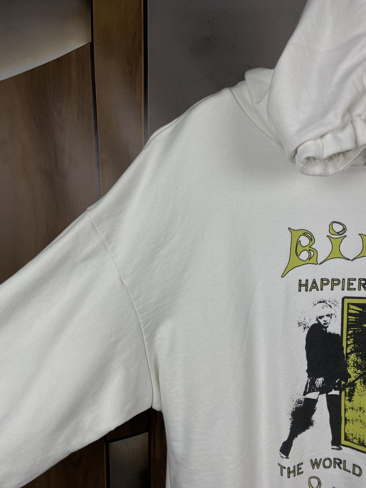 Billie Eilish 💋Hoodie Billie Eilish Happier Than Ever World Tour 2022 Tee💋 Size US L / EU 52-54 / 3 - 8 Thumbnail