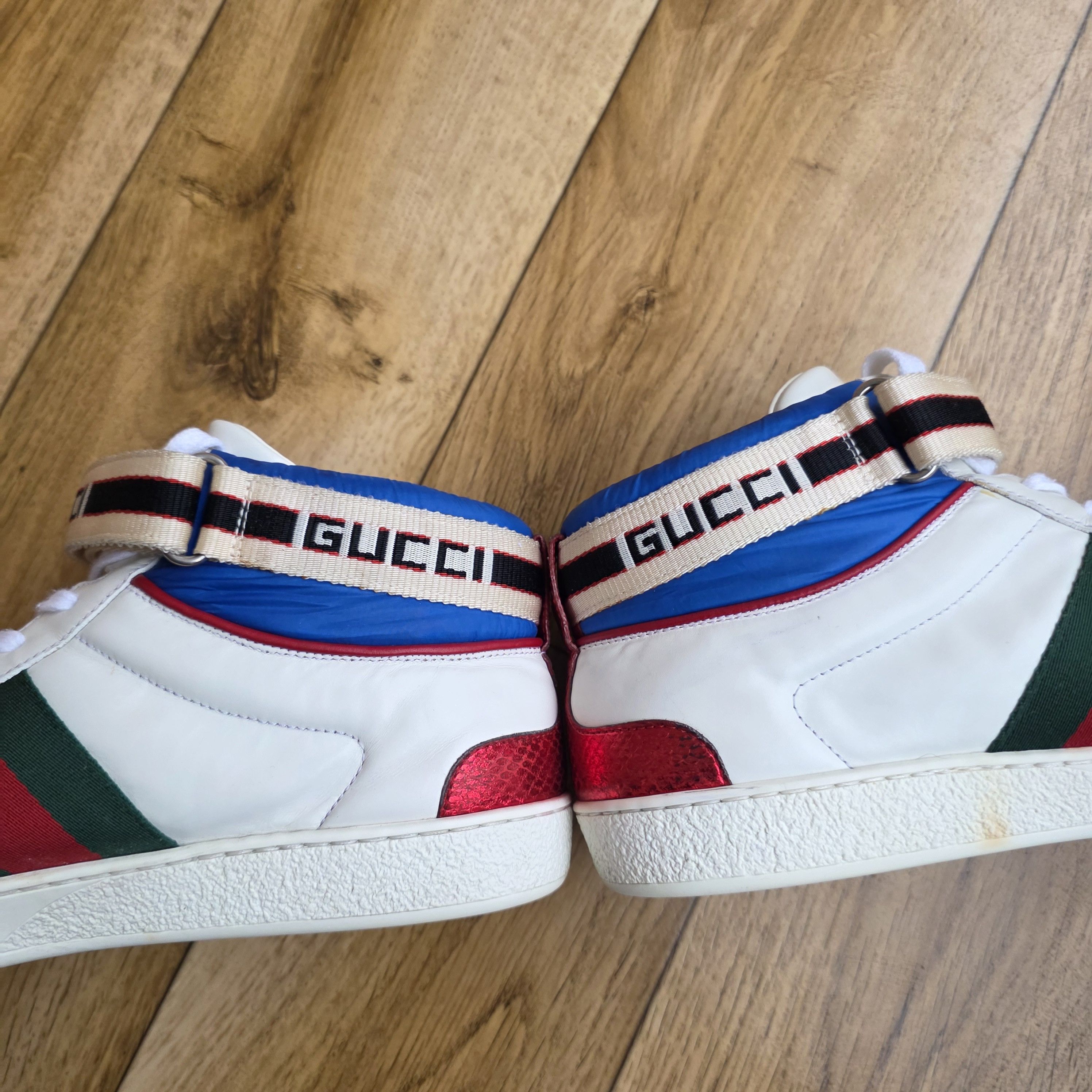 Gucci GUCCI ACE HIGH TOP TRAINERS Size US 9 / EU 42 - 7 Thumbnail
