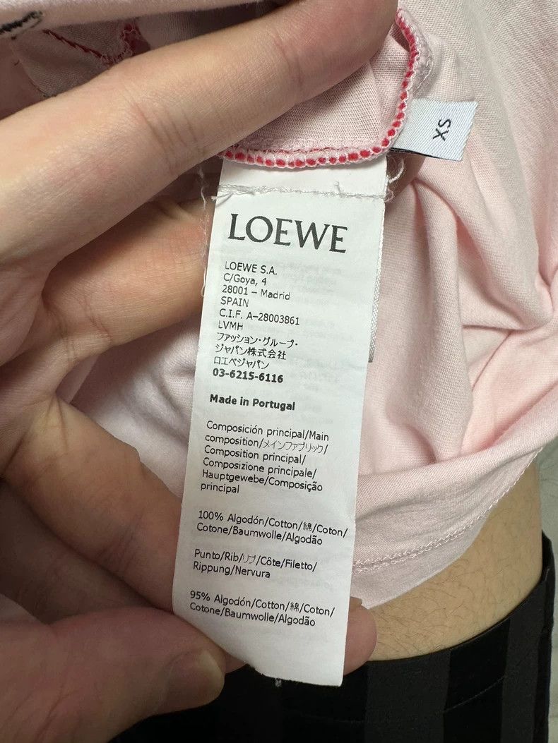 Loewe LOEWE Light pink watermelon short sleeves Size XS / US 0-2 / IT 36-38 - 5 Thumbnail
