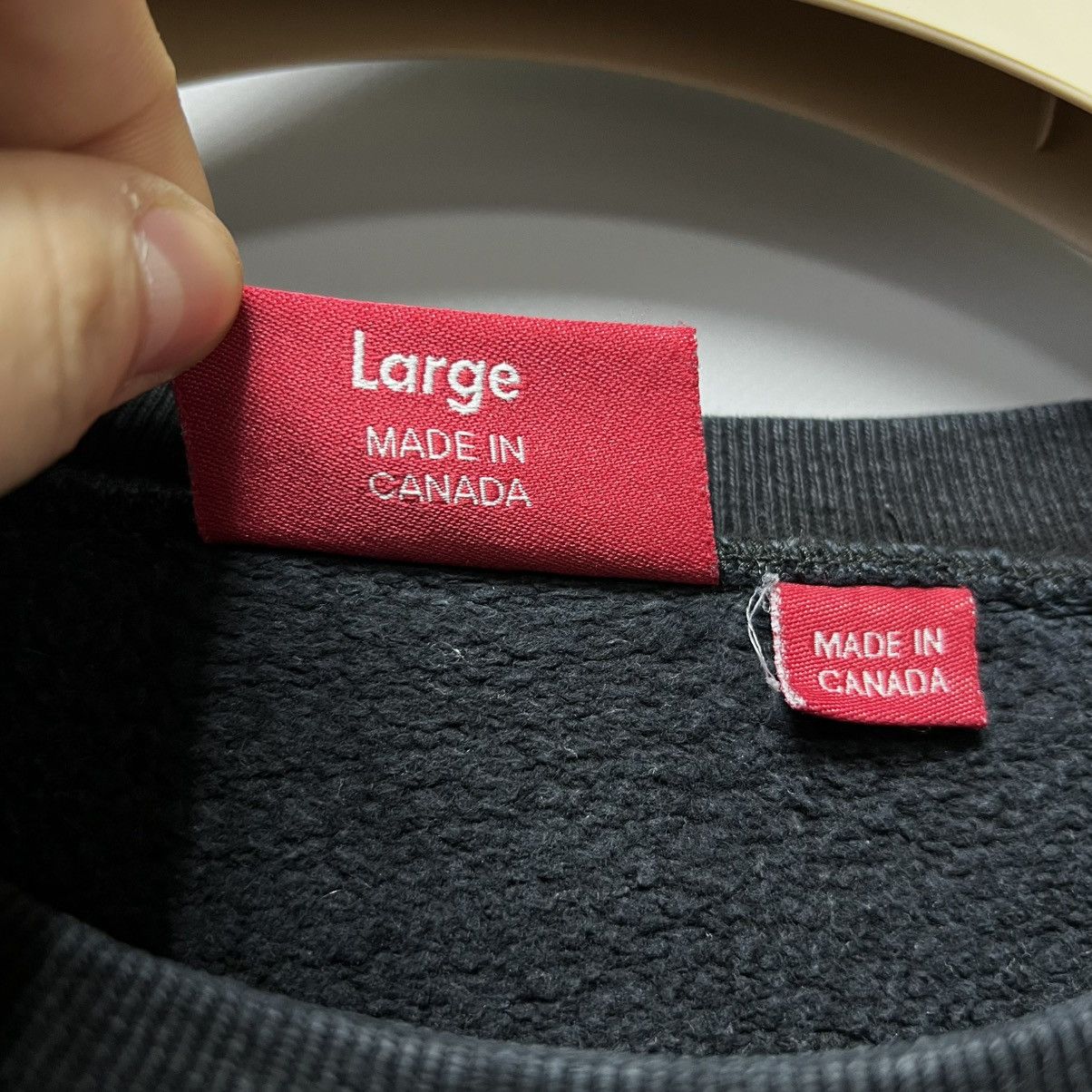 Supreme Supreme Connect Crewneck Sweatshirt Black Size US L / EU 52-54 / 3 - 13 Thumbnail