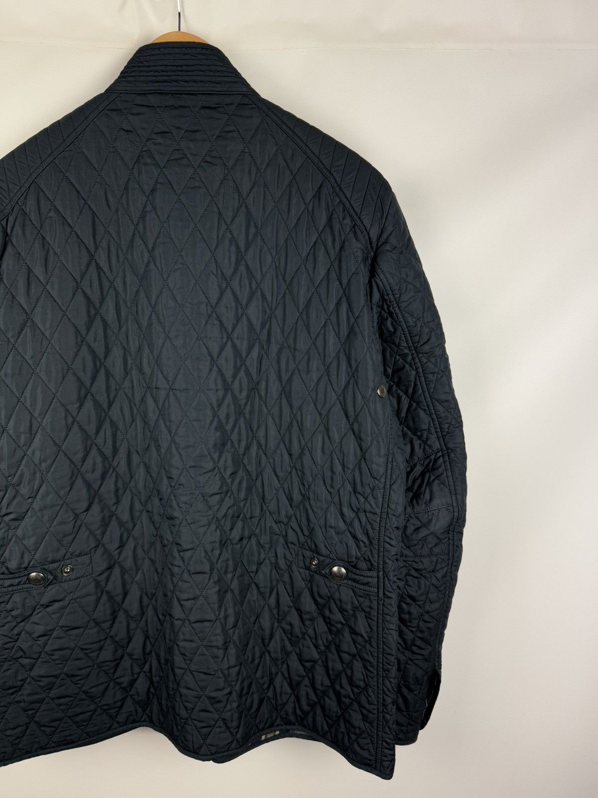 Belstaff Belstaff Men’s Quilted Jacket Size 56 Navy Size US XL / EU 56 / 4 - 15 Thumbnail