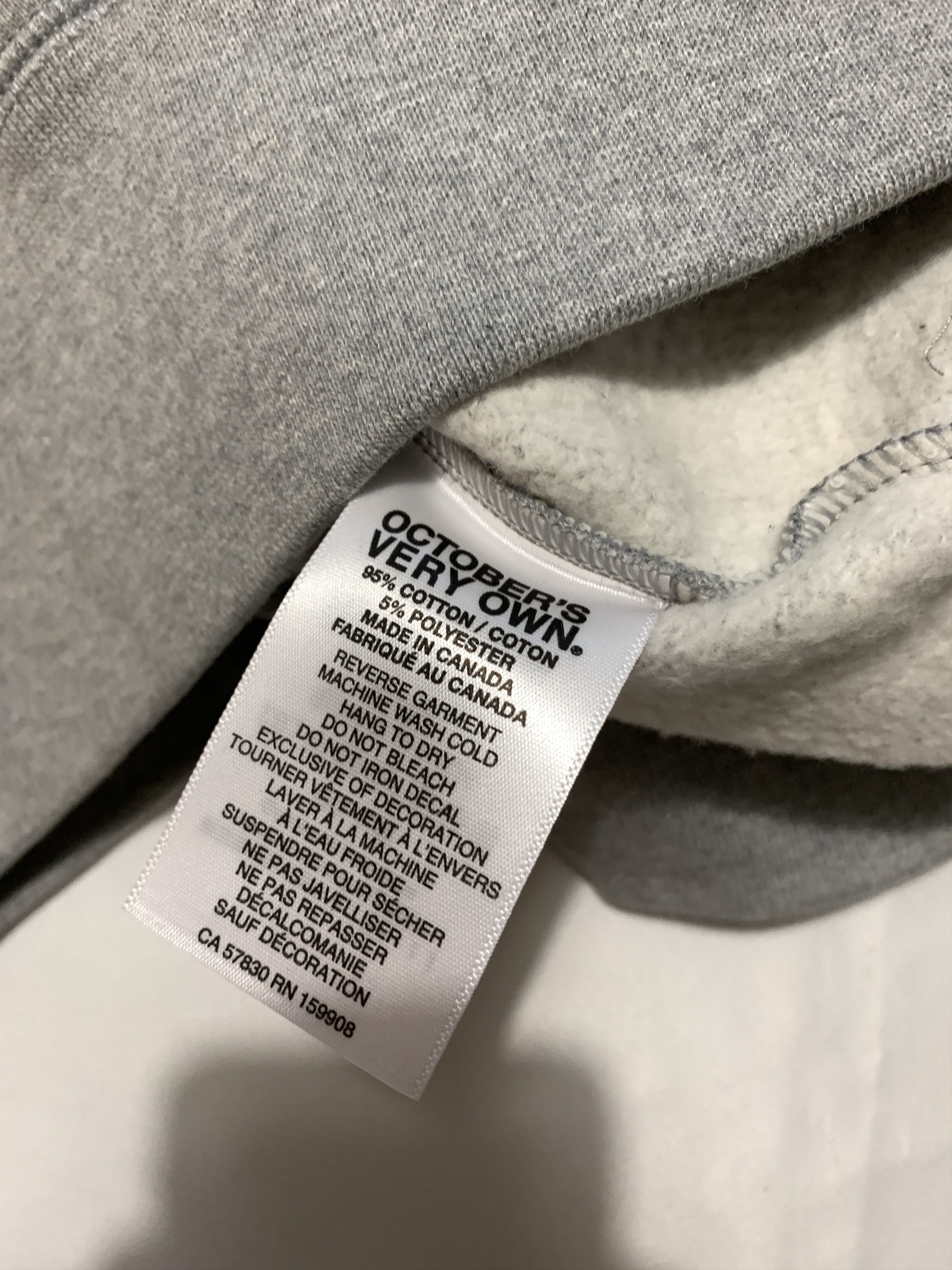 Drake OVOx NHL x TORONTO MAPLE LEAFS CLASSIC OWL HOODIE - GREY Size US L / EU 52-54 / 3 - 6 Thumbnail