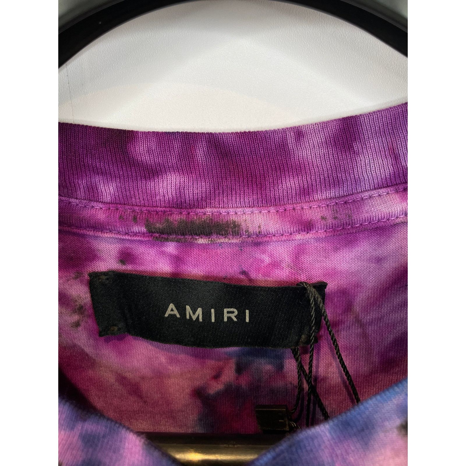 Amiri Amiri Crystal Ball Tie Dye Tee Used Small Size US S / EU 44-46 / 1 - 3 Thumbnail