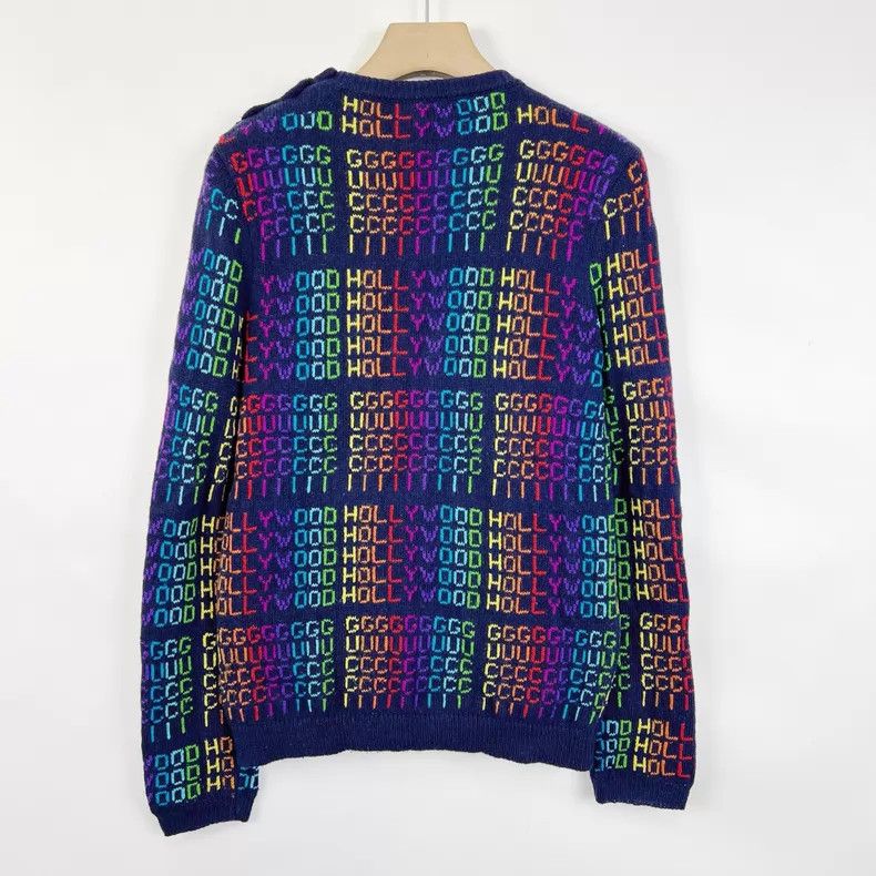 Gucci Gucci Rainbow neon wool knitwear Size US XS / EU 42 / 0 - 2 Thumbnail