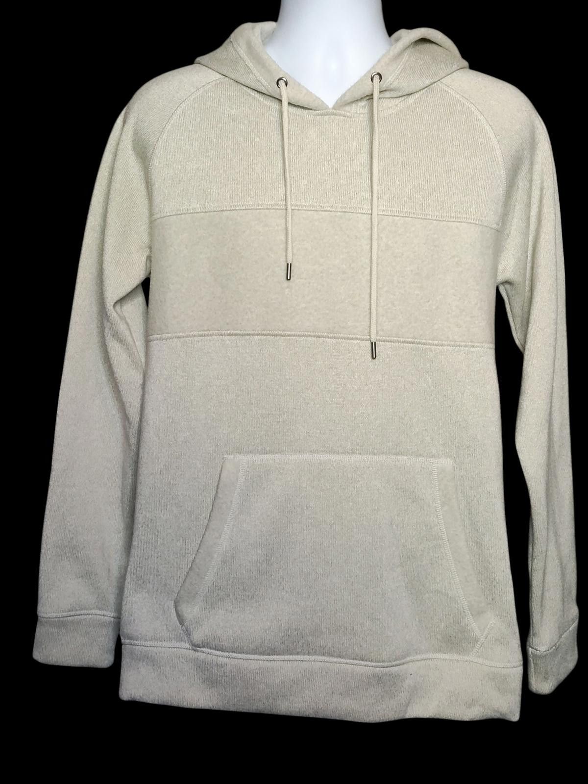 BKE BKE Men's Beige Hoodie with Kangaroo Pocket Size US L / EU 52-54 / 3 - 3 Thumbnail
