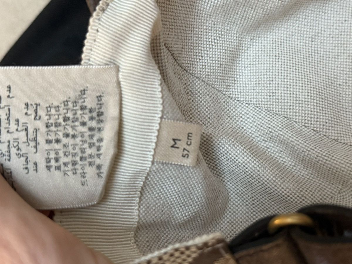 Gucci Beige Gucci Monogram Cap Size ONE SIZE - 5 Thumbnail