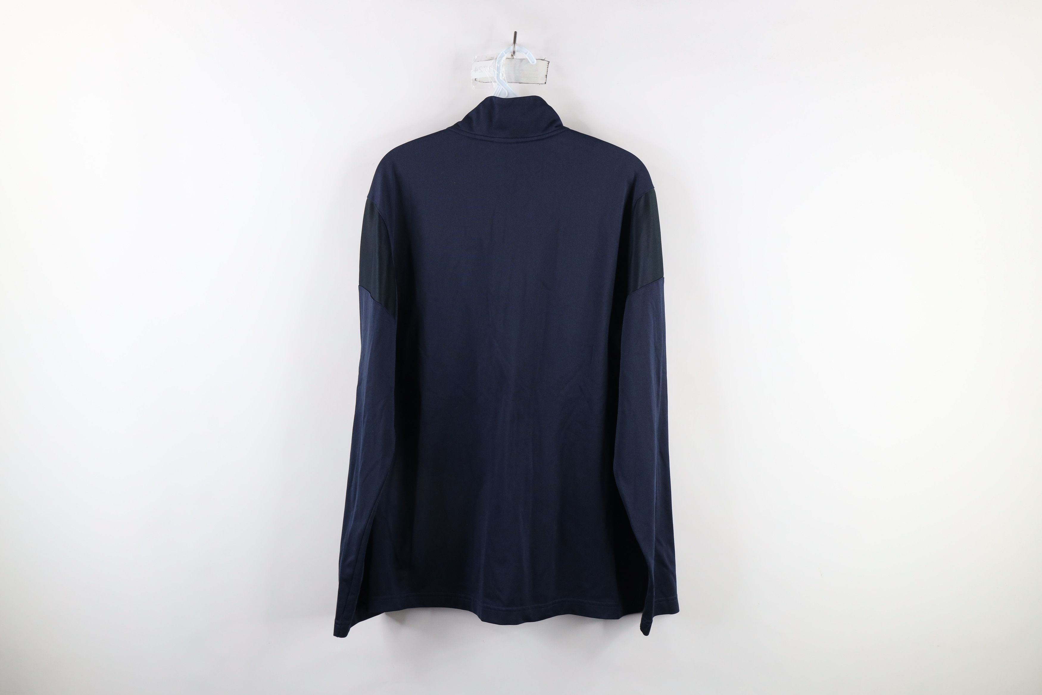 Nike × Vintage Nike Air Jordan University of Michigan Half Zip Pullover Top Size US L / EU 52-54 / 3 - 12 Thumbnail