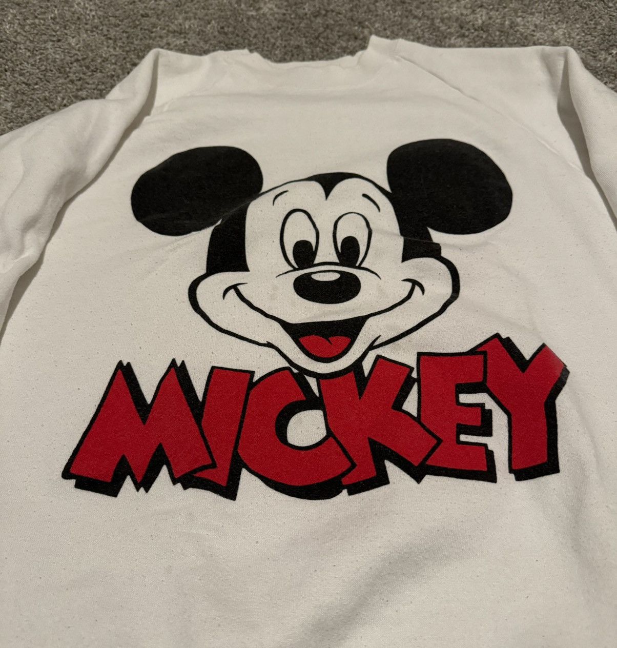 Disney × Mickey Mouse Vintage Mickey Crewneck Sweater Size US L / EU 52-54 / 3 - 2 Thumbnail