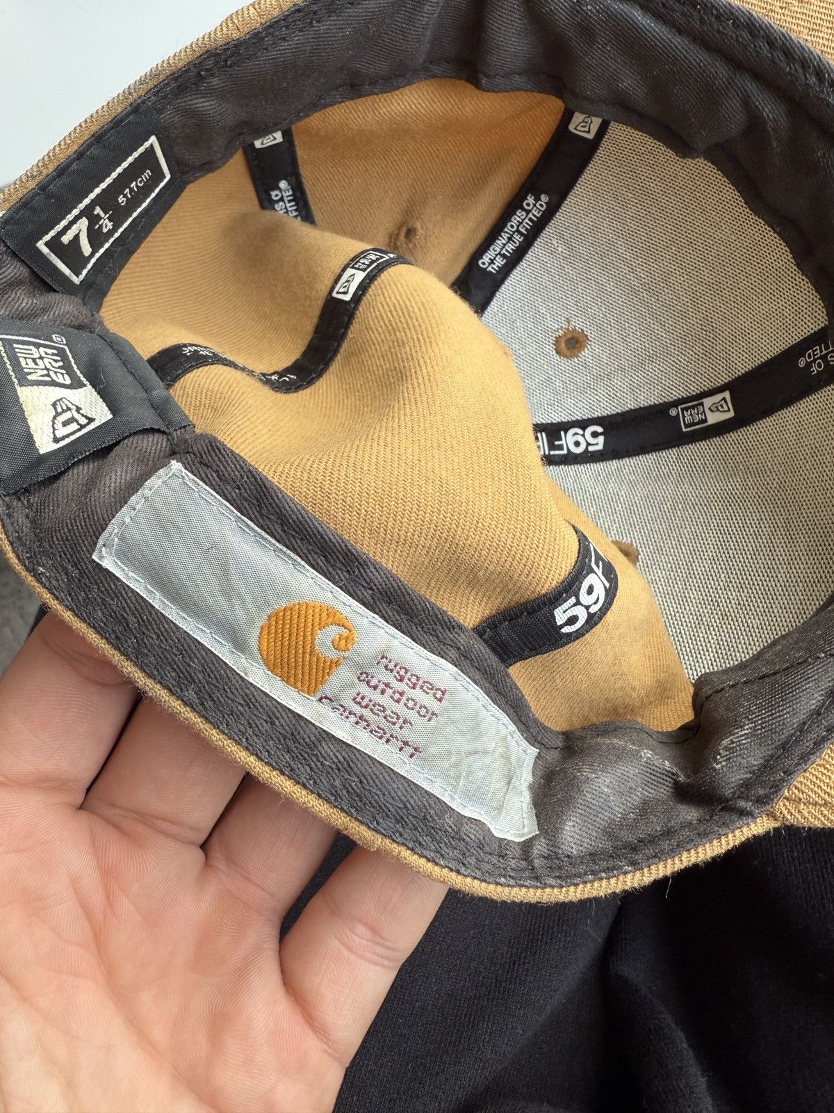 Carhartt × New Era × Vintage Vintage y2k Carhartt x New Era snapback cap skate streetwear Size ONE SIZE - 6 Thumbnail