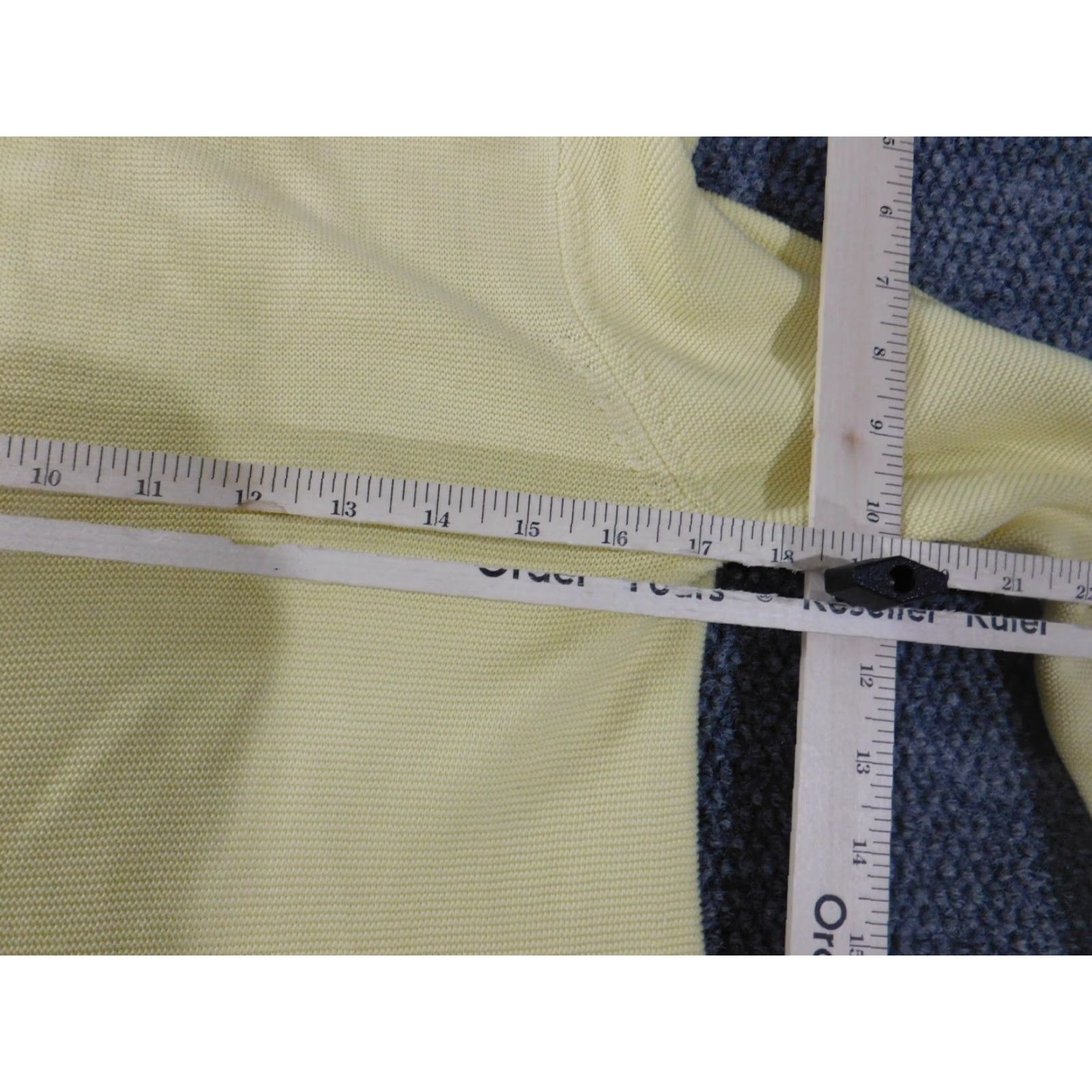 Cos COS Sweater Women XS Yellow Pullover Knit Pockets Stretch Cotton Raglan Sleeve Round Neck Casual Modern -Mens? Size XS / US 0-2 / IT 36-38 - 7 Thumbnail